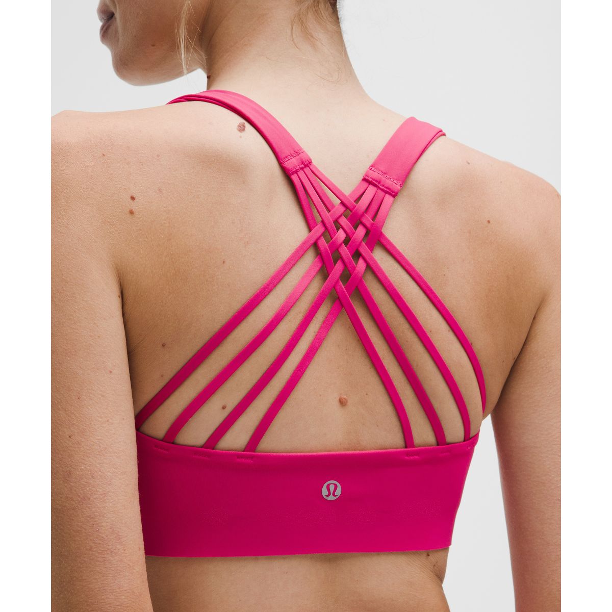 FlexyFlex Strappy Yoga Bra Light Support, A-C Cups