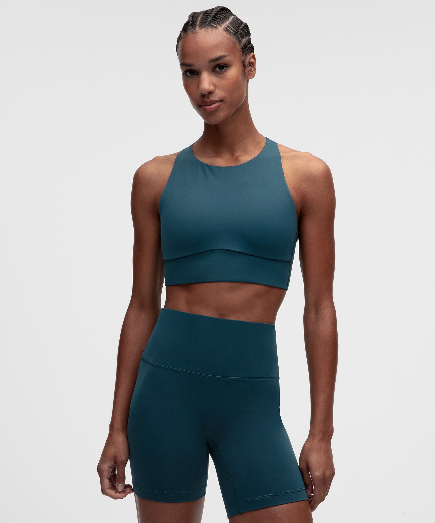 lululemon Energy High-Neck Longline Bra Evolve *Medium Support, B-D Cups