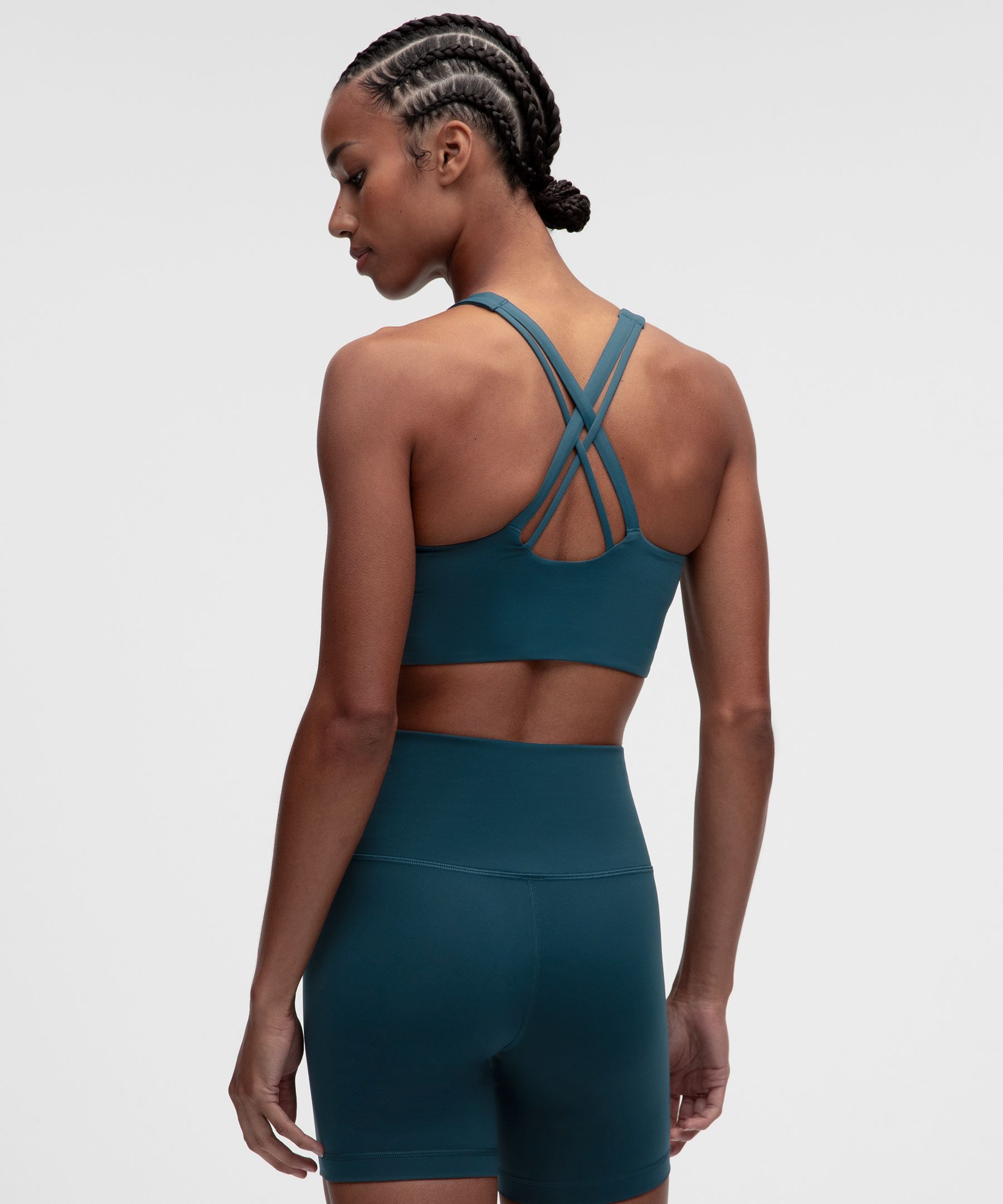lululemon Energy High-Neck Longline Bra Evolve *Medium Support, B-D Cups