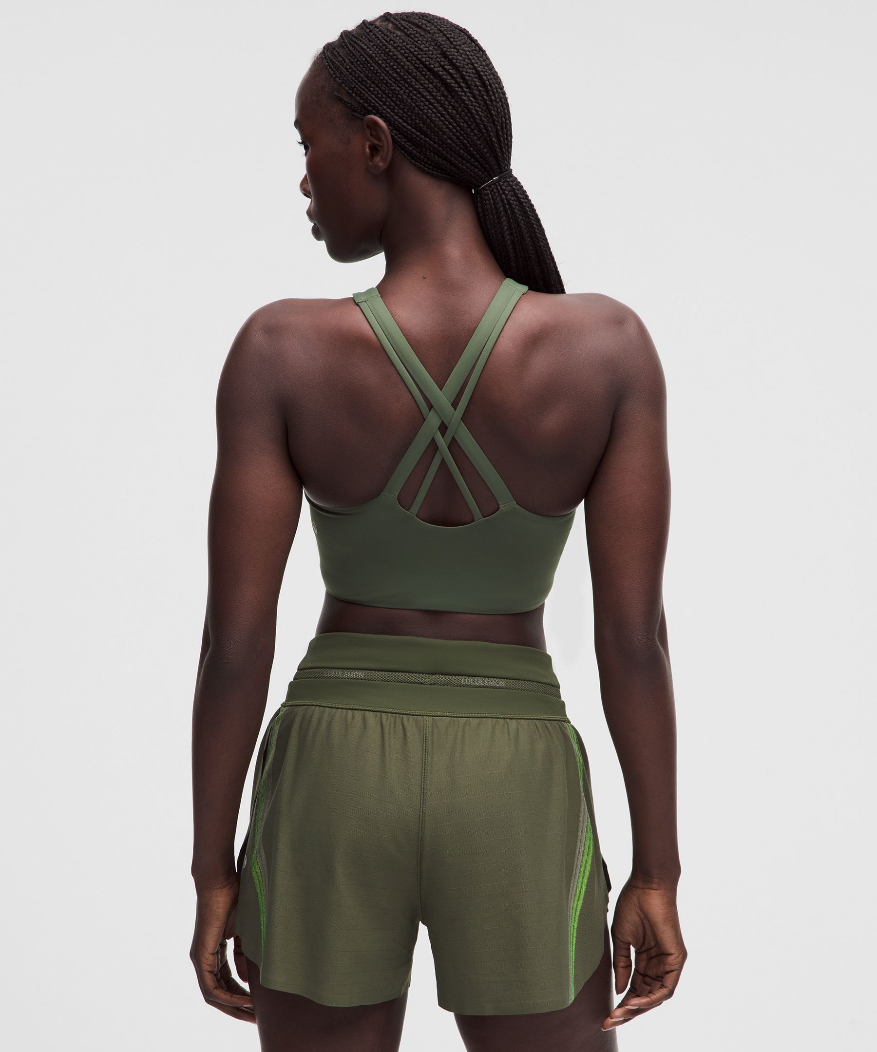 lululemon Energy High-Neck Longline Bra Evolve *Medium Support, B-D Cups