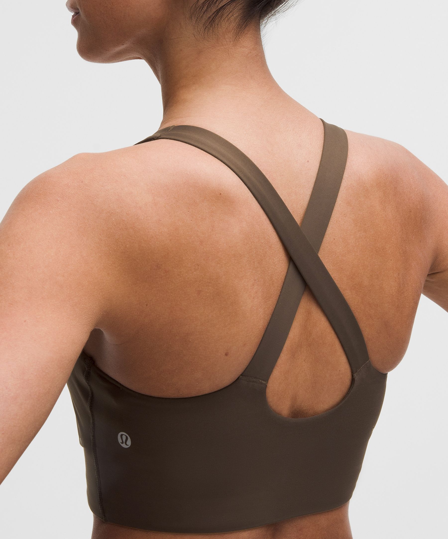 lululemon Energy Cross-Strap Evolve 長版運動內衣 *中強度支撐，B-D 罩杯