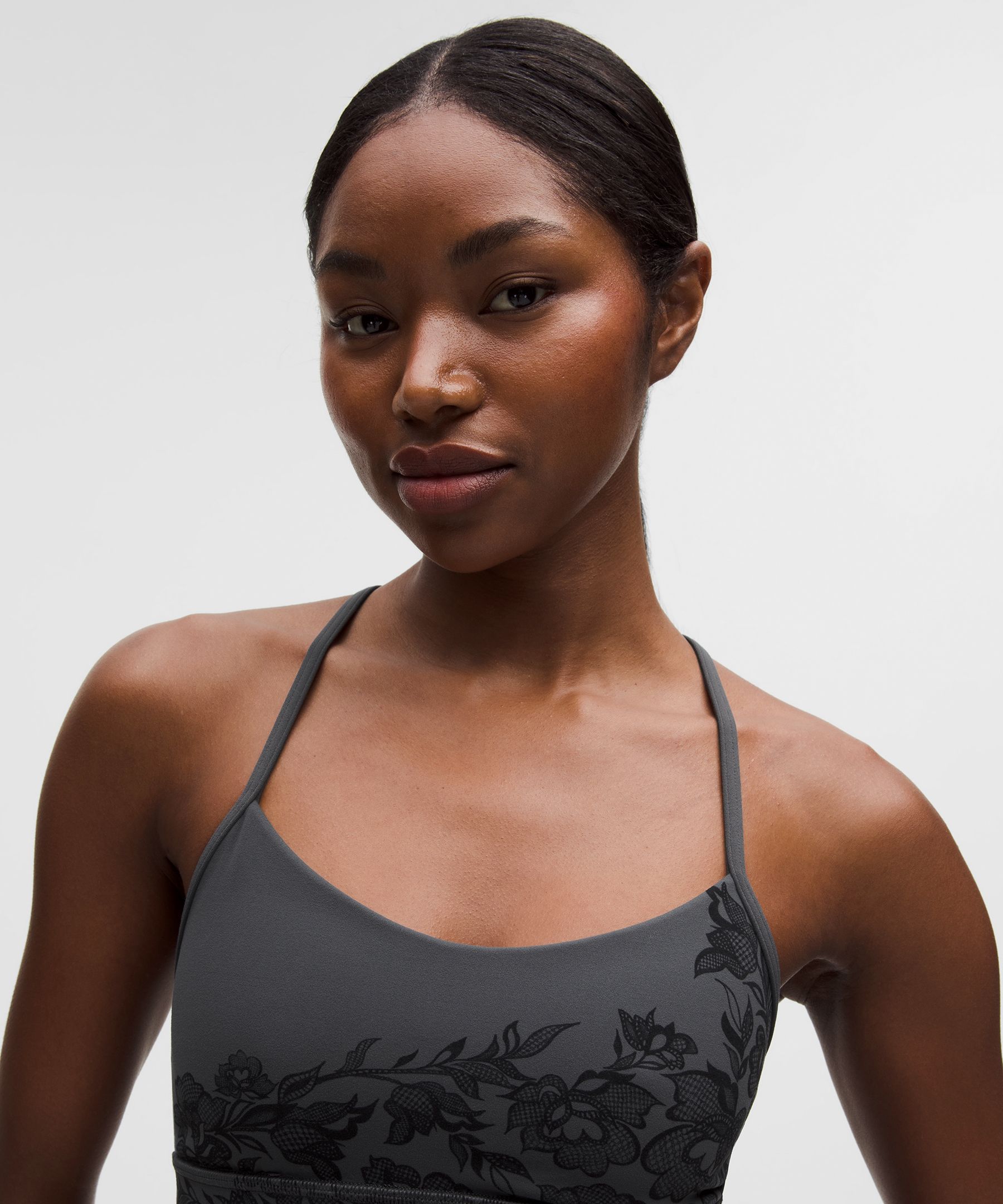 Flow Y Bra Nulu Light Support, A–C Cups *Lace Print