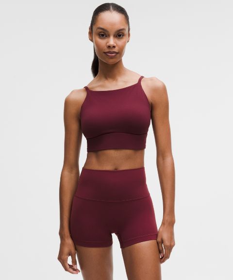 Женское бра Lululemon Focuser с высоким горлом, лёгкой поддержки