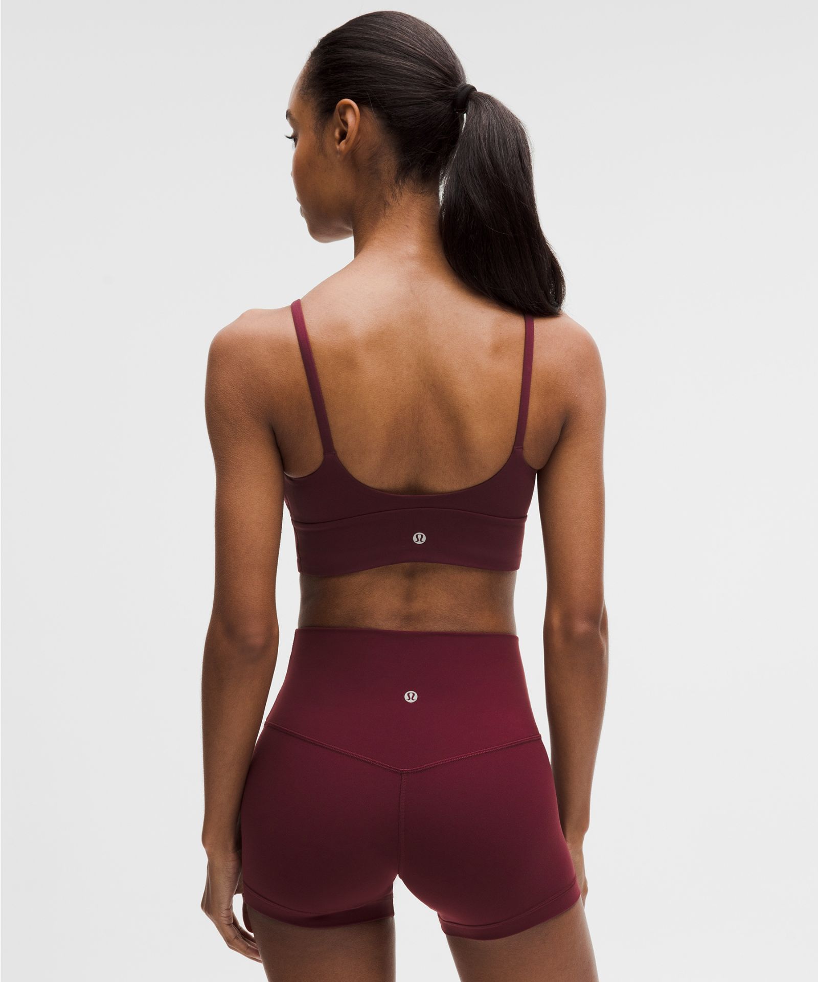 Женское бра Lululemon Focuser с высоким горлом, лёгкой поддержки — фото 2