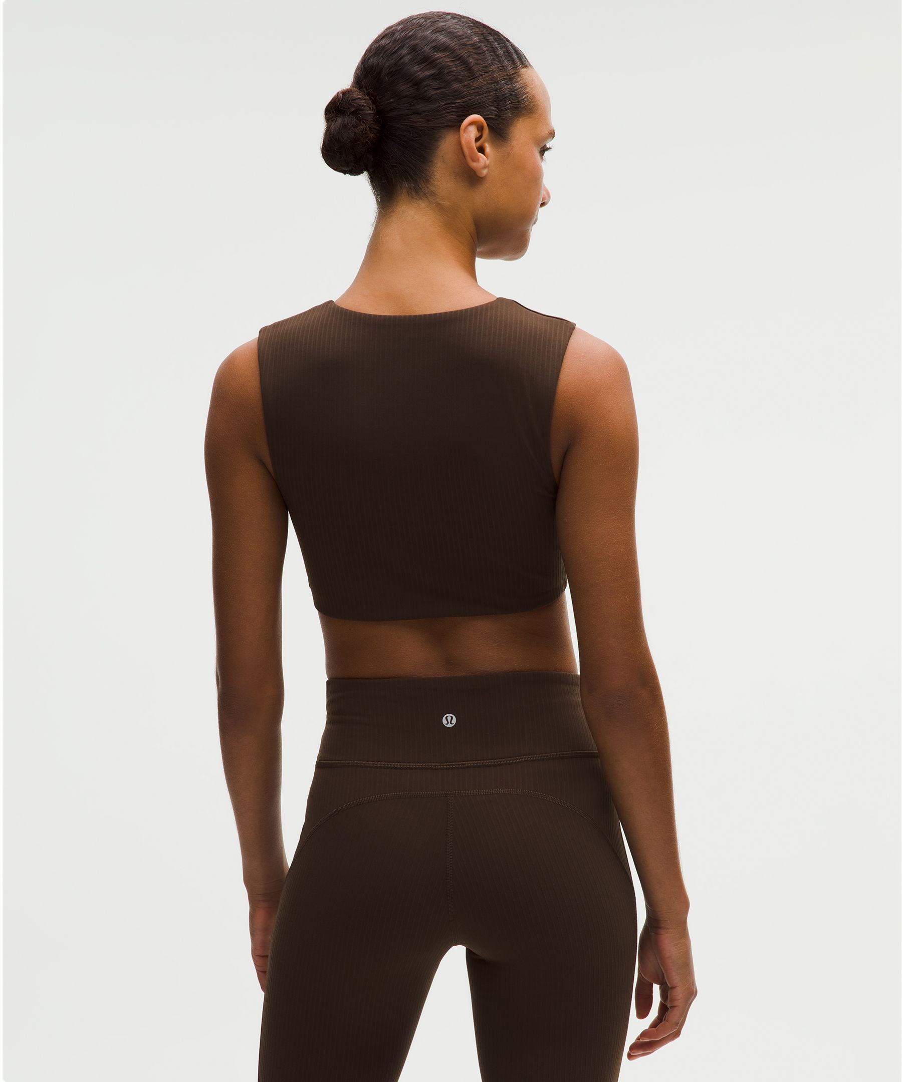 Ribbed Nulu Twist-Front V-Neck Bra *Light Support, B/C Cup