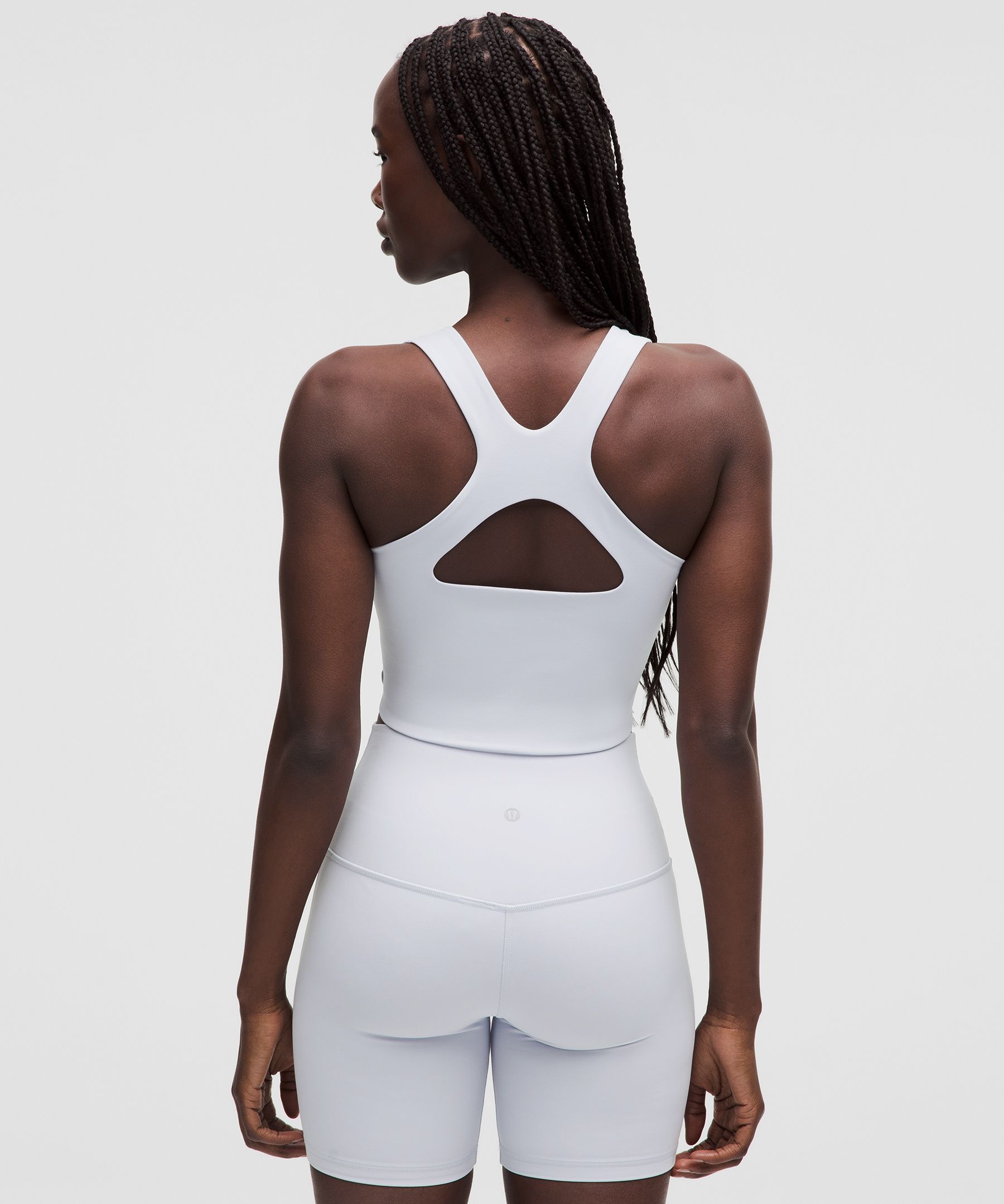 LULULEMON BEND THIS SCOOP AND CROSS BRA LIGHT SUPPORT, A-C CUPS 