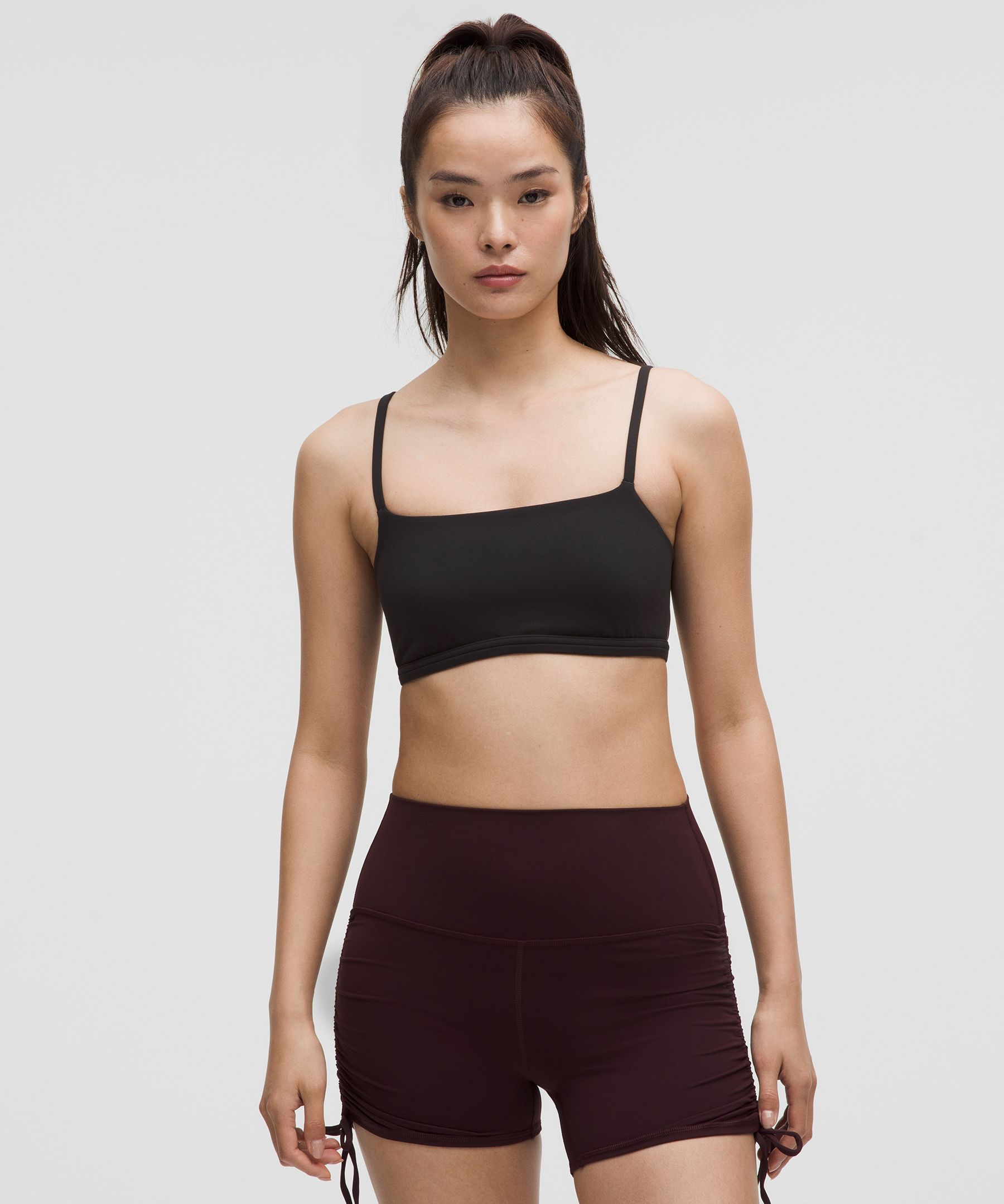 Ribbed Nulu Strappy Yoga Bra *Light Support, A/B Cup