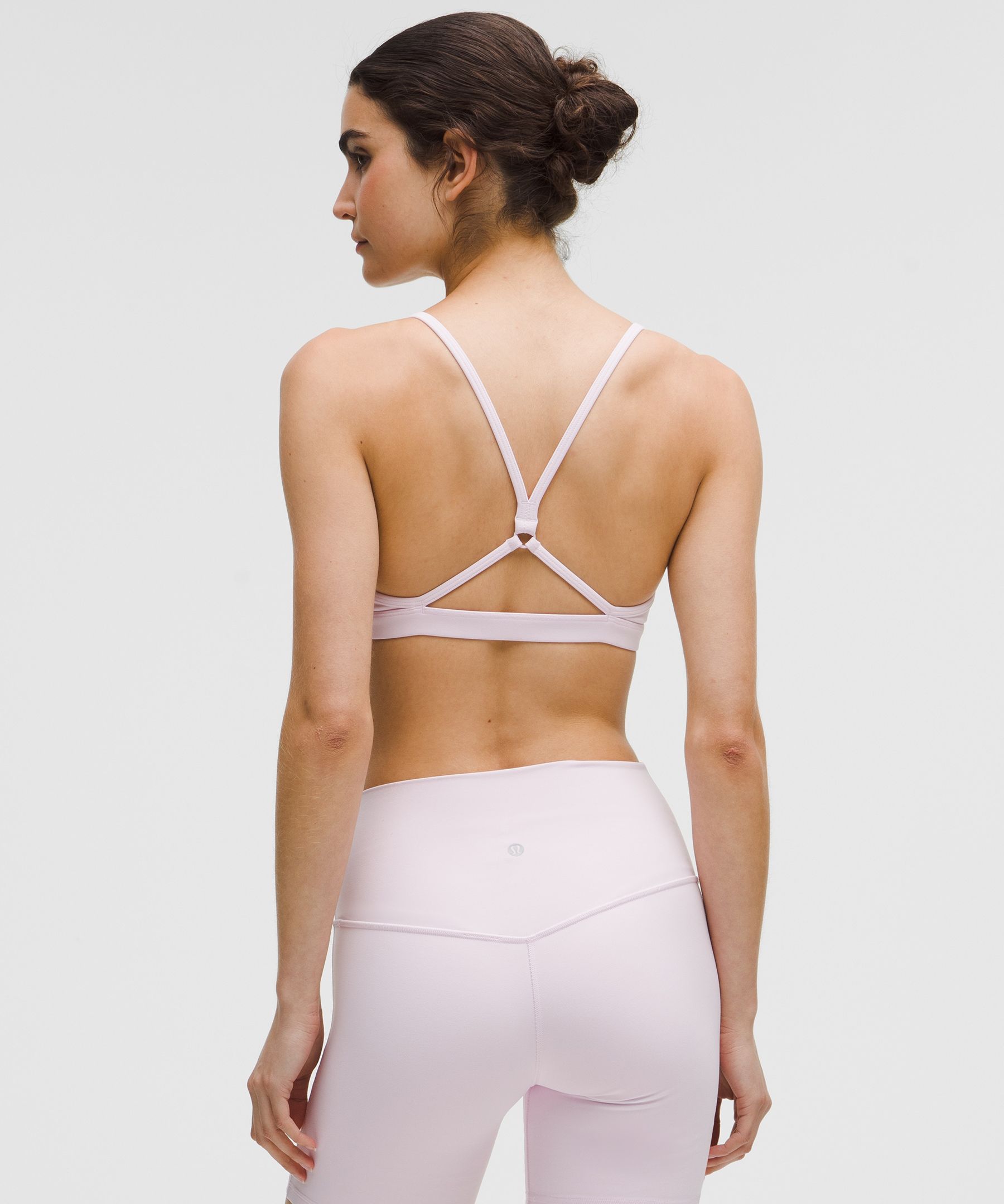 Shop Lululemon Smoothcover Spaghetti-strap Bra Light Support, B/c Cup