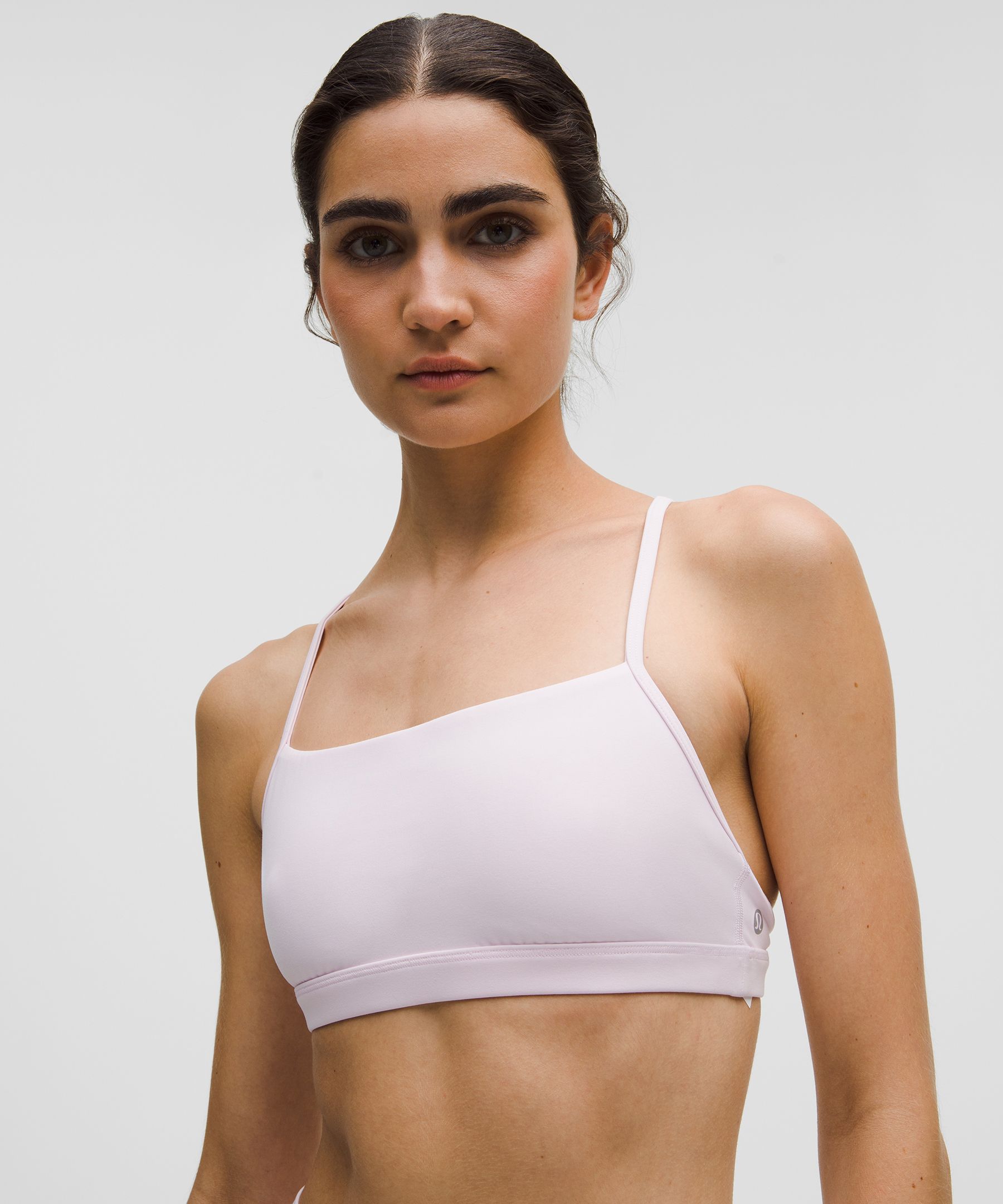Shop Lululemon Smoothcover Spaghetti-strap Bra Light Support, B/c Cup