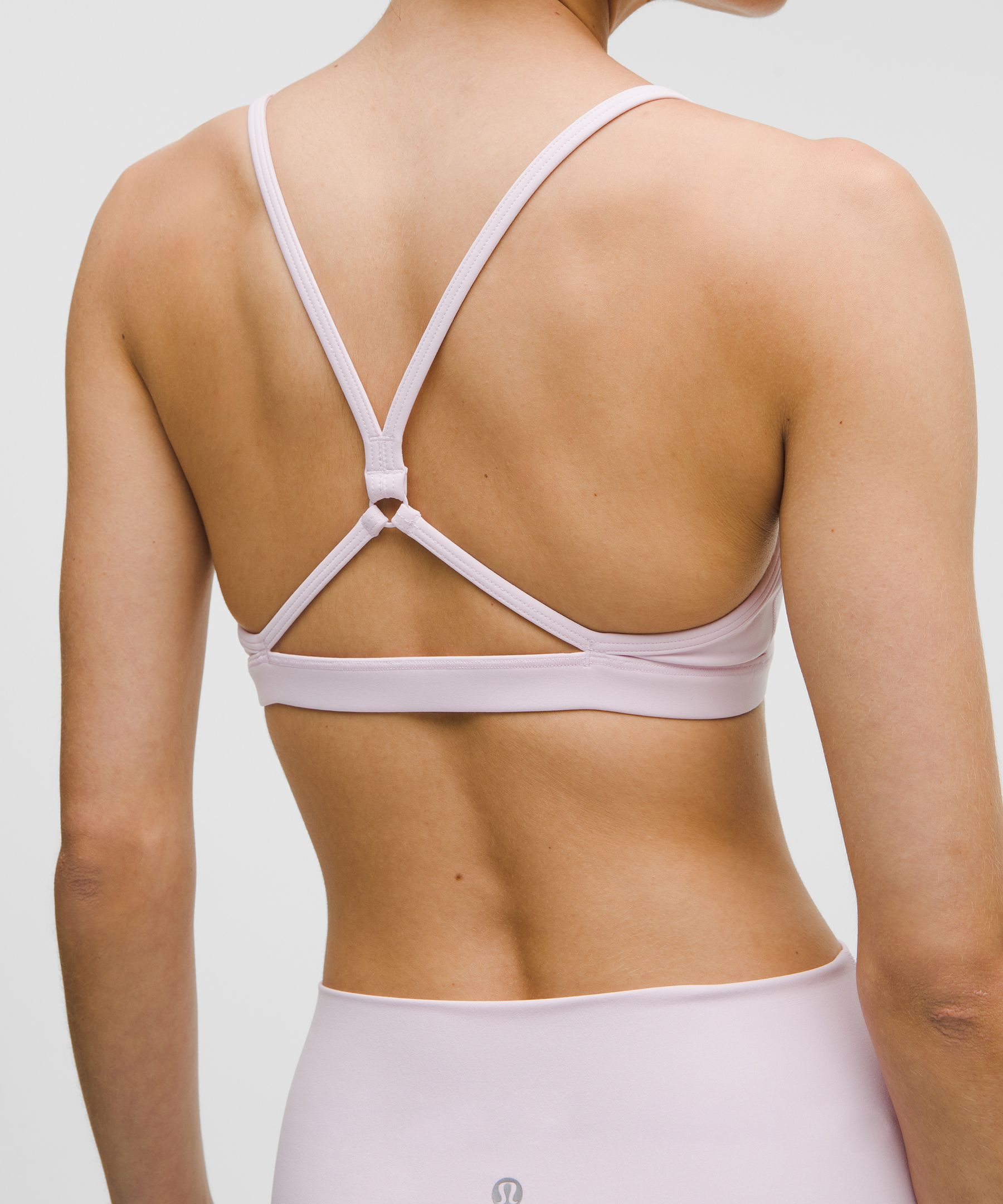 Shop Lululemon Smoothcover Spaghetti-strap Bra Light Support, B/c Cup