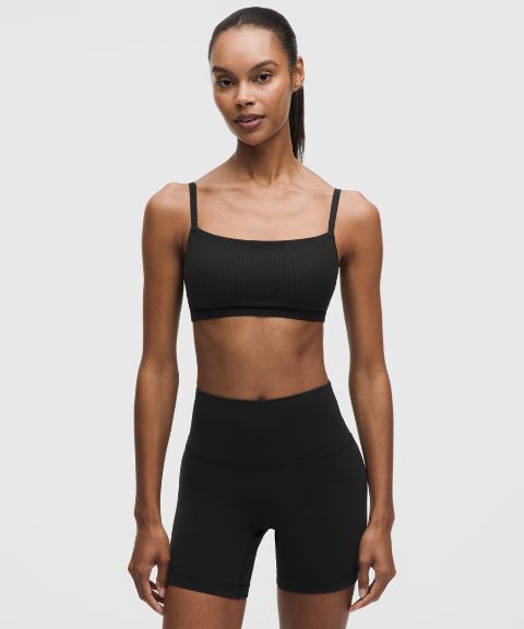 Женский бра Lululemon Ribbed Cami-Strap лёгкая поддержка