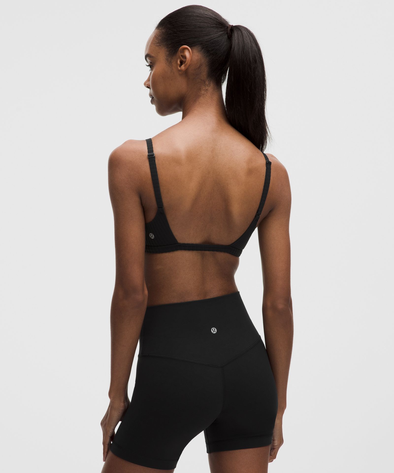 Женский бра Lululemon Ribbed Cami-Strap лёгкая поддержка — фото 2