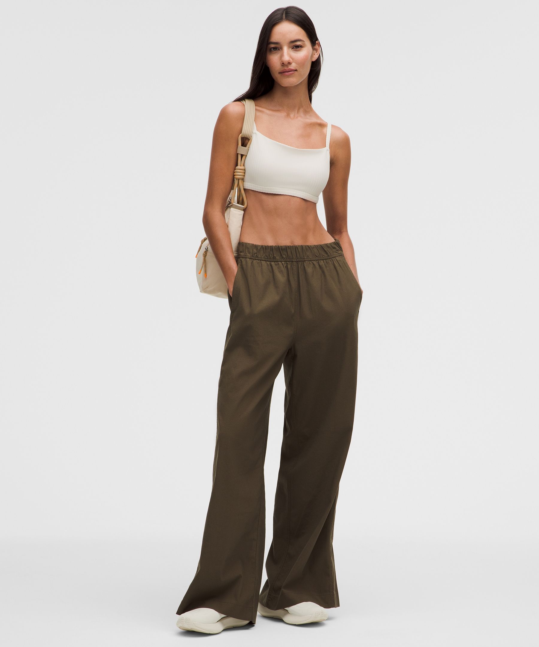 Ribbed Cami-Strap Bra *Light Support, B/C Cup