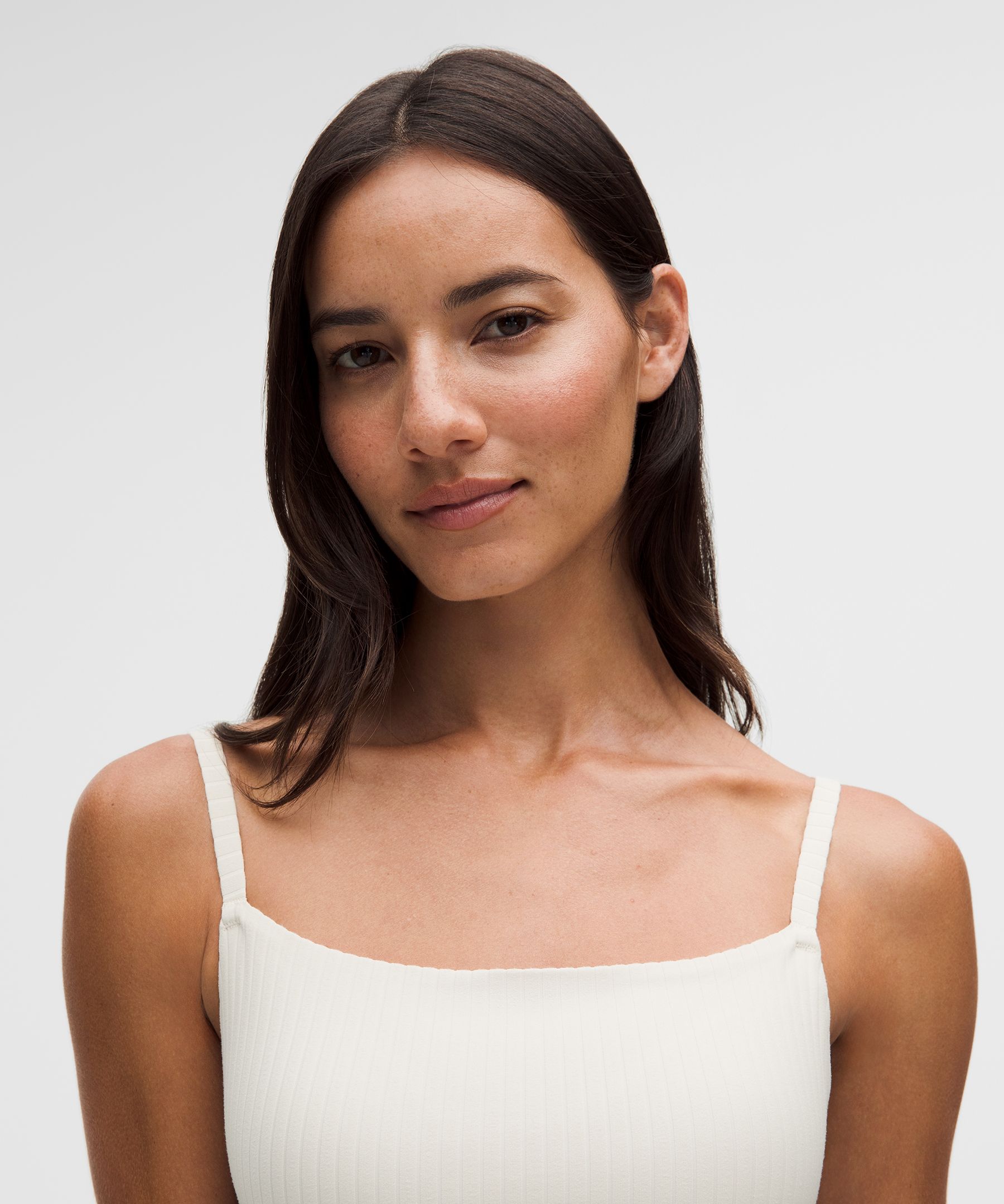 Ribbed Cami-Strap Bra *Light Support, B/C Cup
