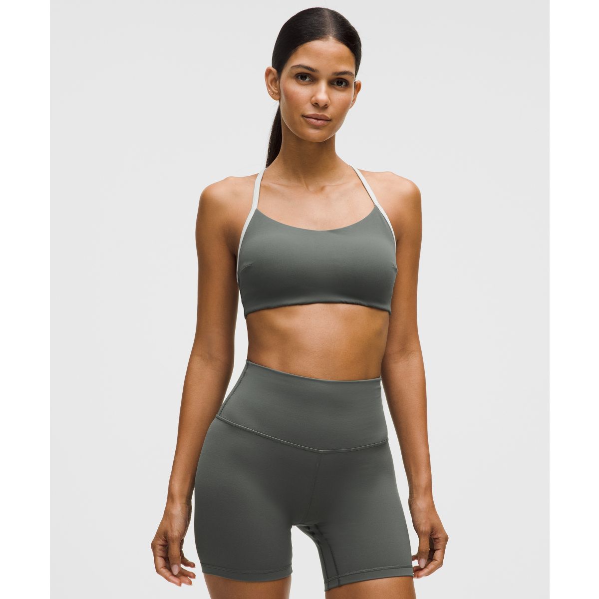 Flow Y Bra Light Support, C/D Cup Evolve Pop Strap