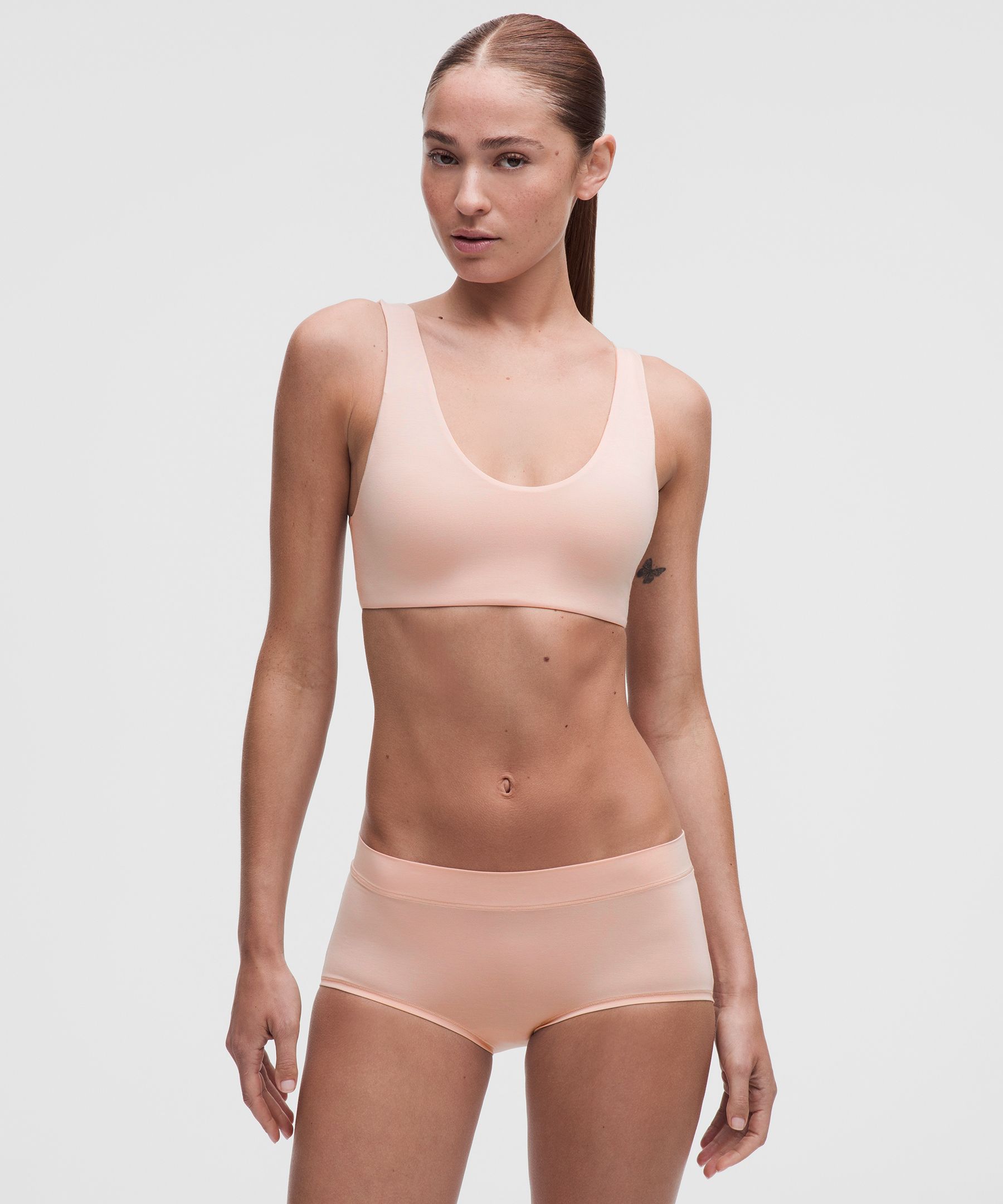 UnderEase Scoop-Neck Bralette A-C Cups