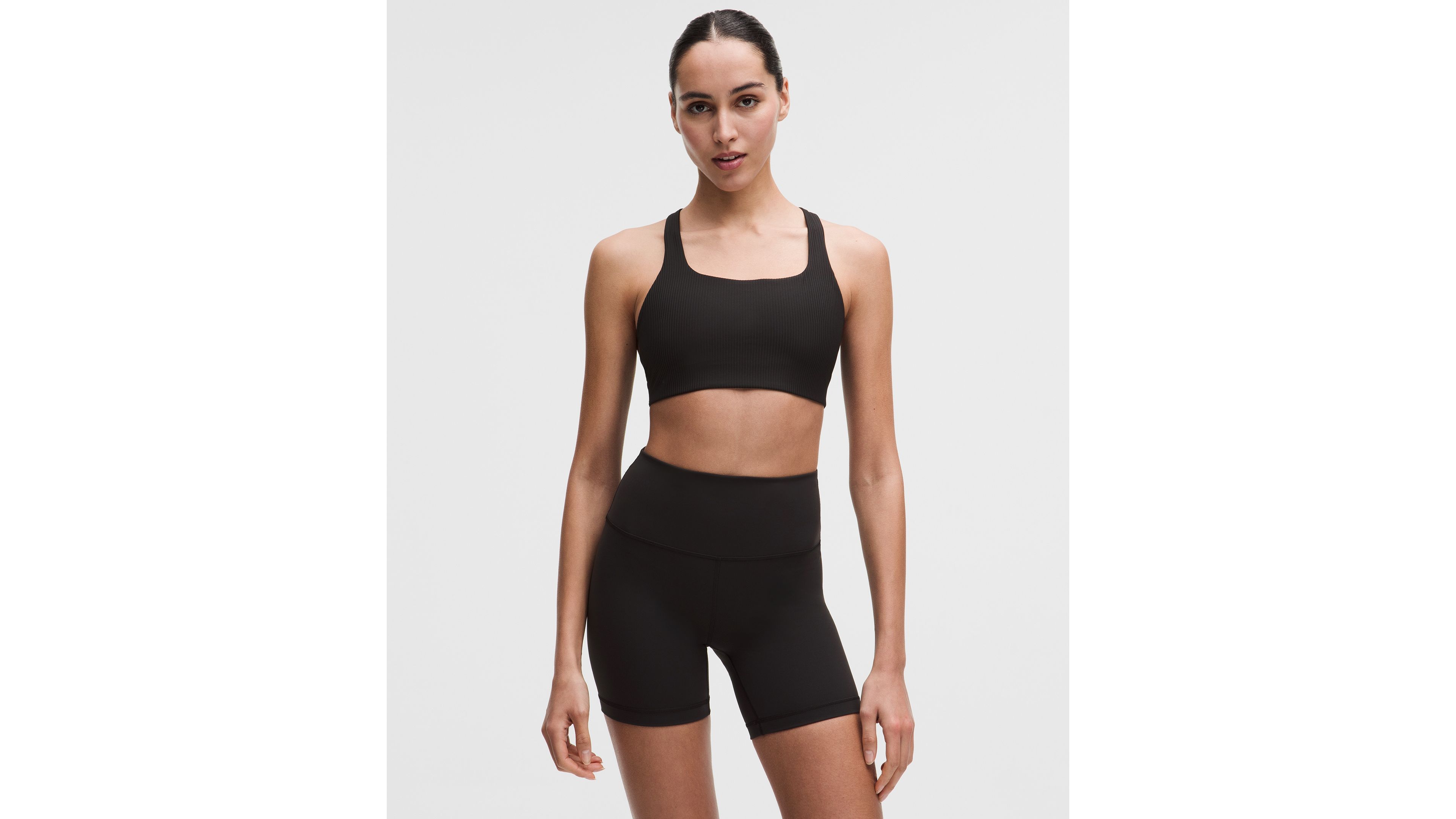 All-Time Hero Ribbed Sports Bra *Medium Support, B/C Cup