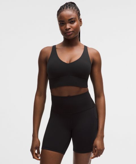 Lululemon Focuser V-Neck Bra *Light Support, C/D Cup