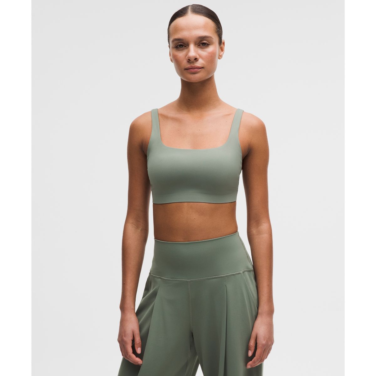 FlexyFlex Squareneck Yoga Bra Light Support, A-C Cups