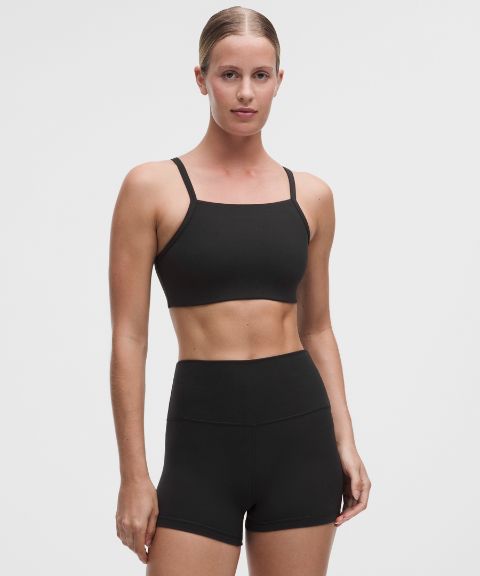 Женское бра Lululemon Nulu Straight-Neck лёгкой поддержки