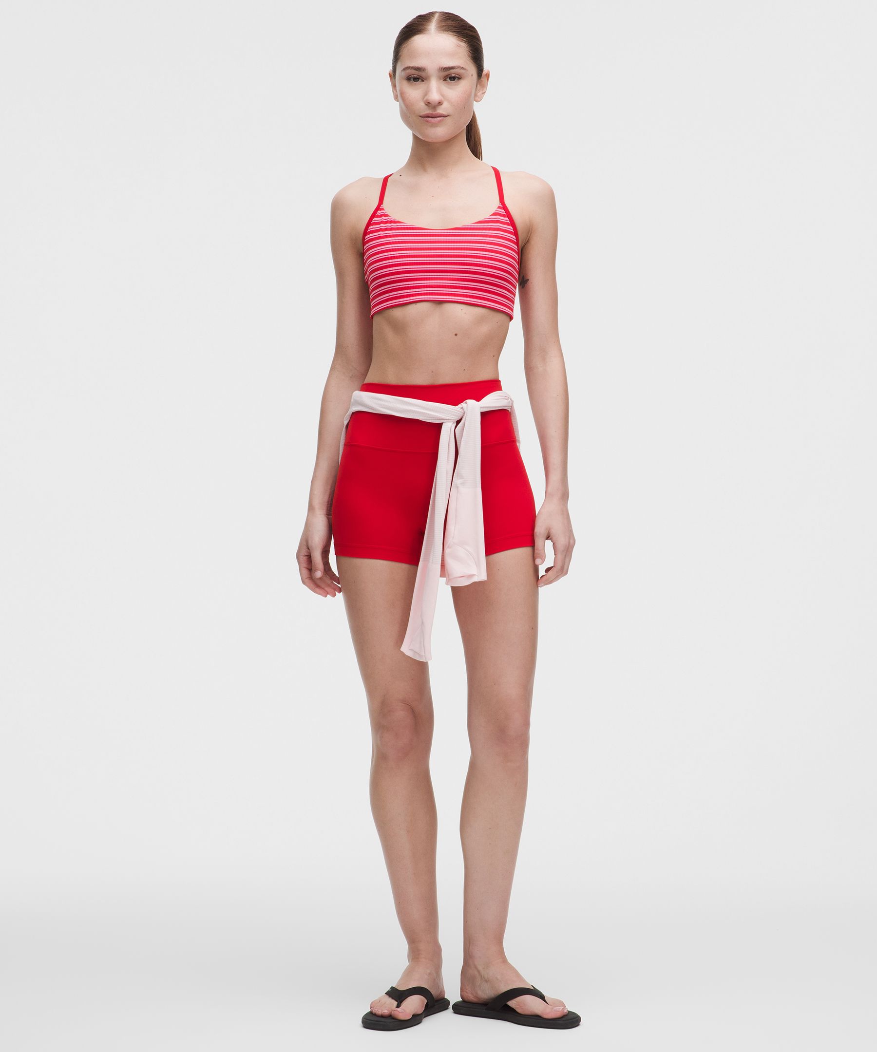 Flow Y Bra Light Support, A/B Cup *Stripe