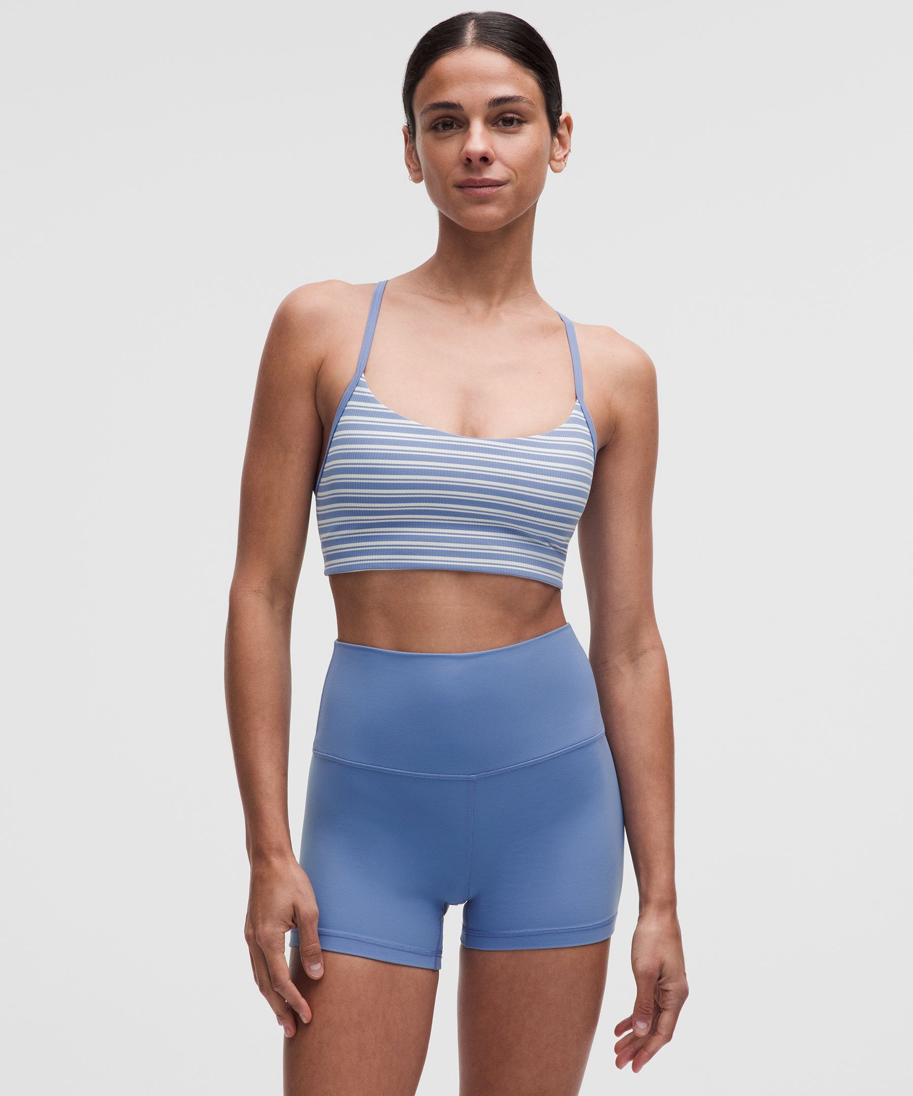 Flow Y Bra Light Support, A/B Cup *Stripe