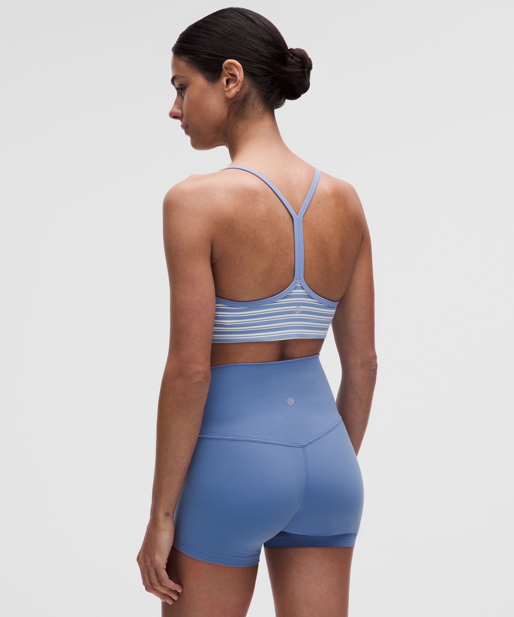 Flow Y Bra Light Support, A/B Cup *Stripe