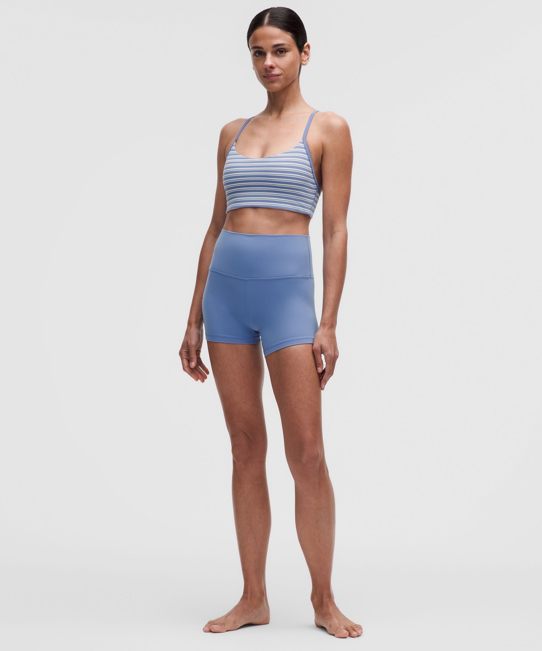 Flow Y Bra Light Support, A/B Cup *Stripe