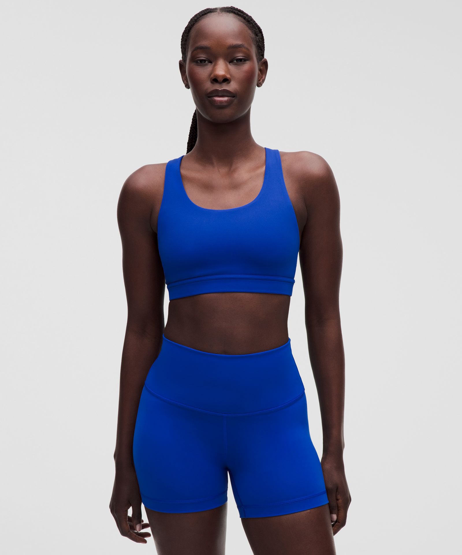 Женское спортивное бра Lululemon Wunder Train с сетчатой спинкой — фото 2