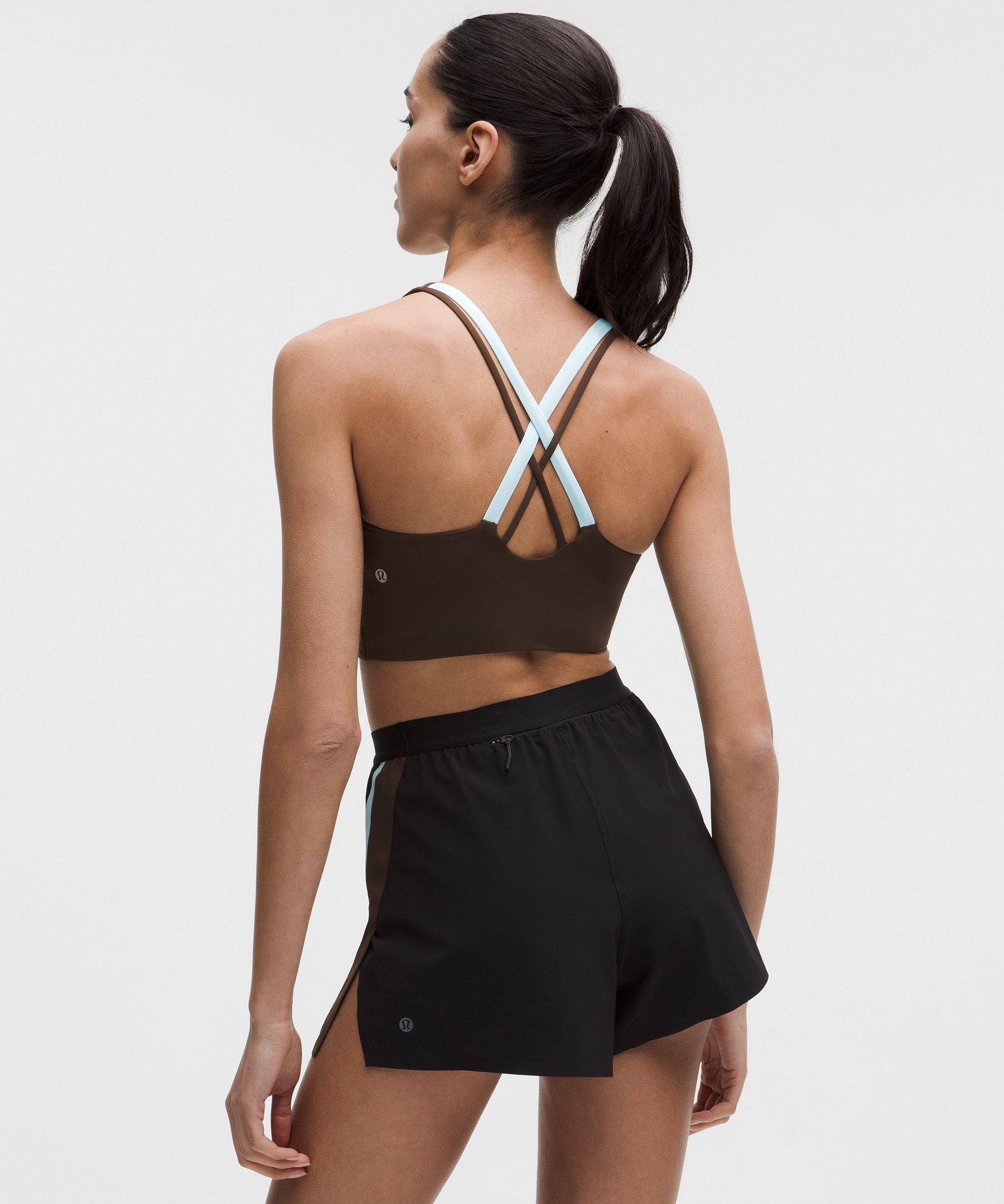 ルルレモン Energy ロングラインブラ ミディアムサポート、B–Dカップ