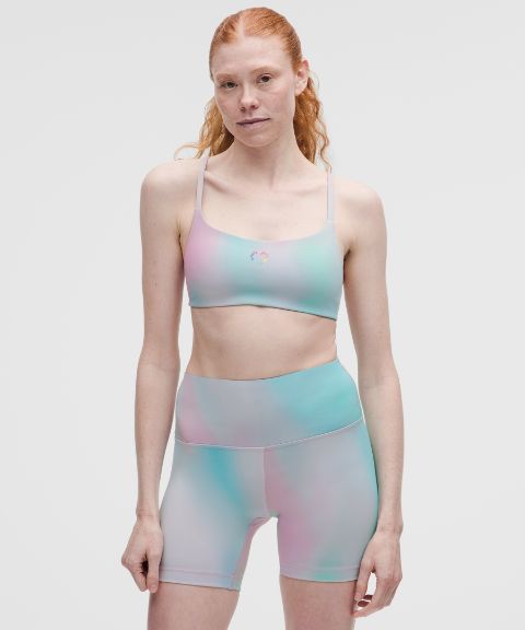 Женское спортивное бра Lululemon Wunder Train Strappy Racer