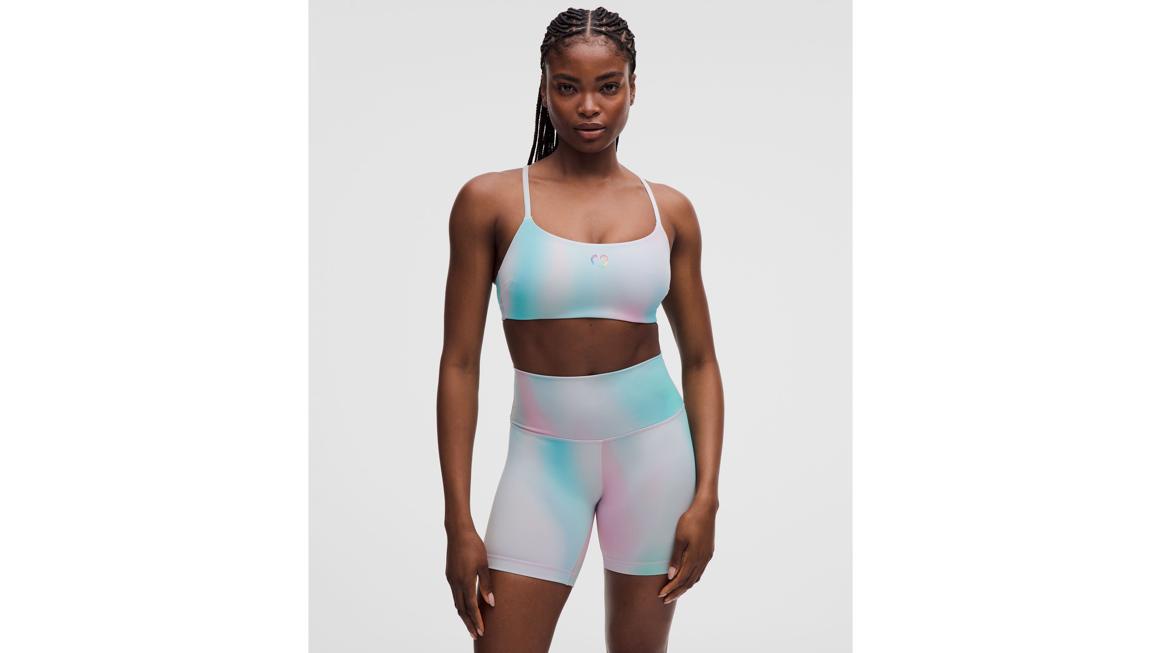 Wunder Train Strappy Racer Bra, Light Support, C/D Cup *Pride