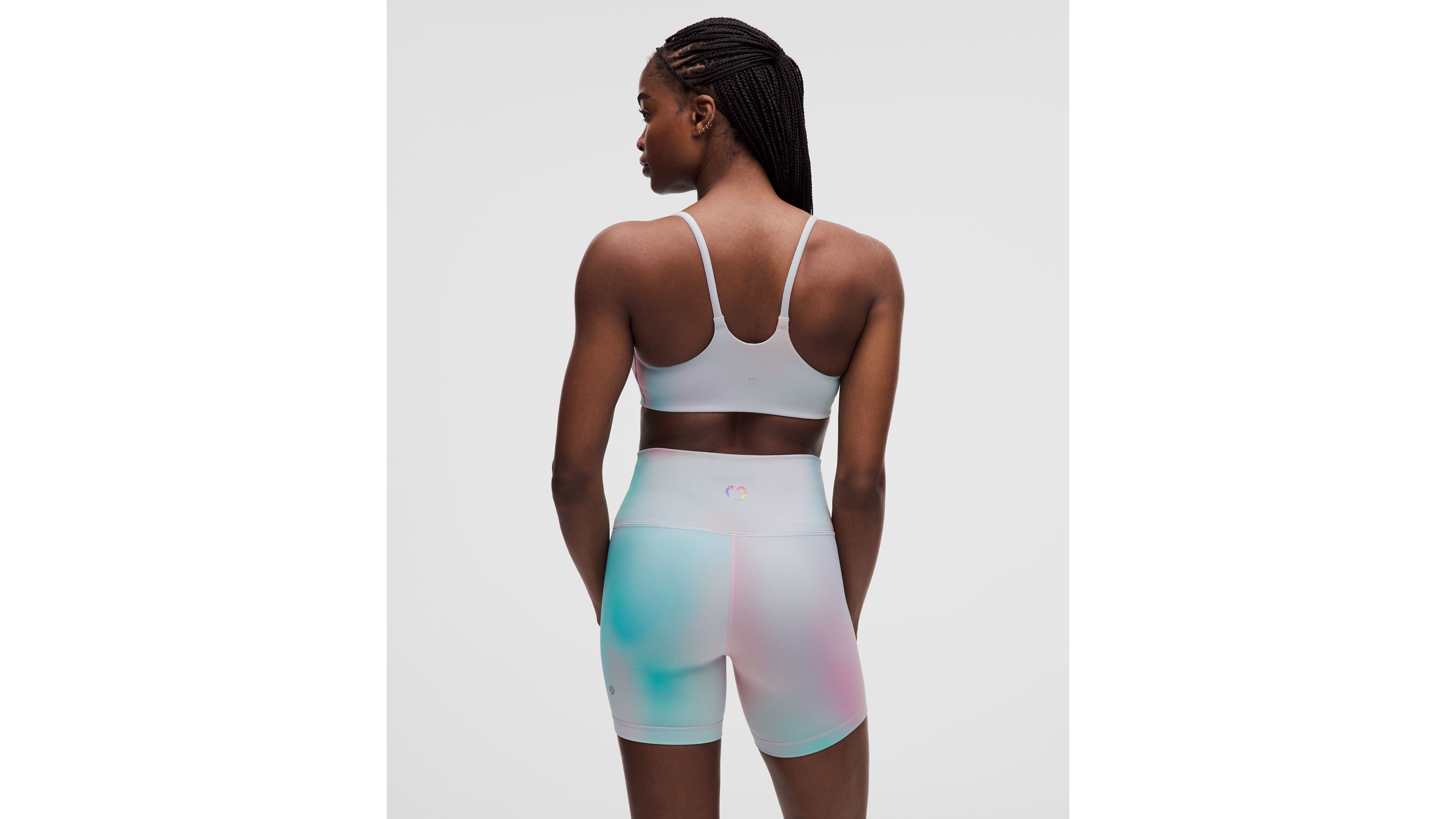 Wunder Train Strappy Racer Bra, Light Support, C/D Cup *Pride