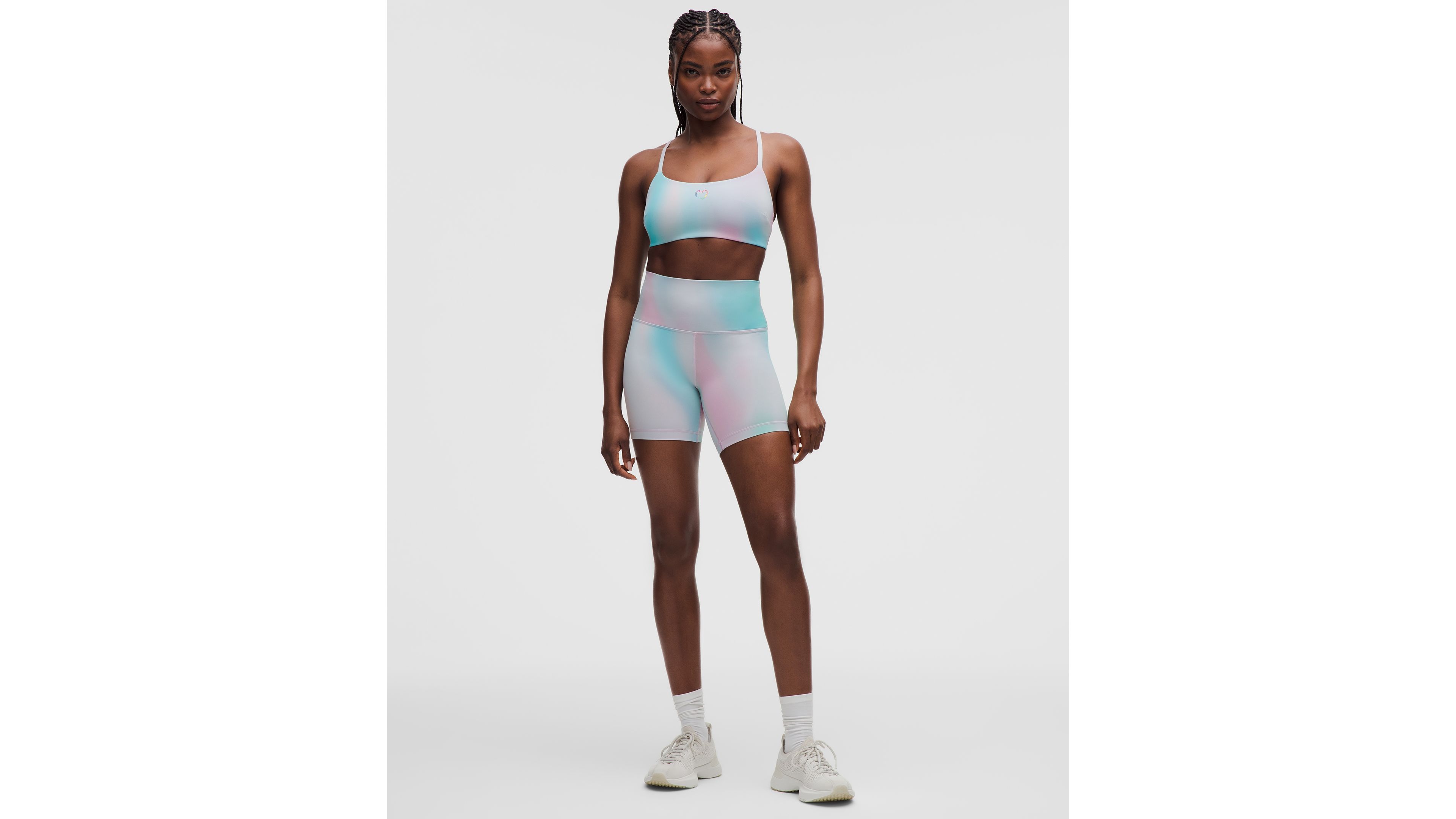 Wunder Train Strappy Racer Bra, Light Support, C/D Cup *Pride