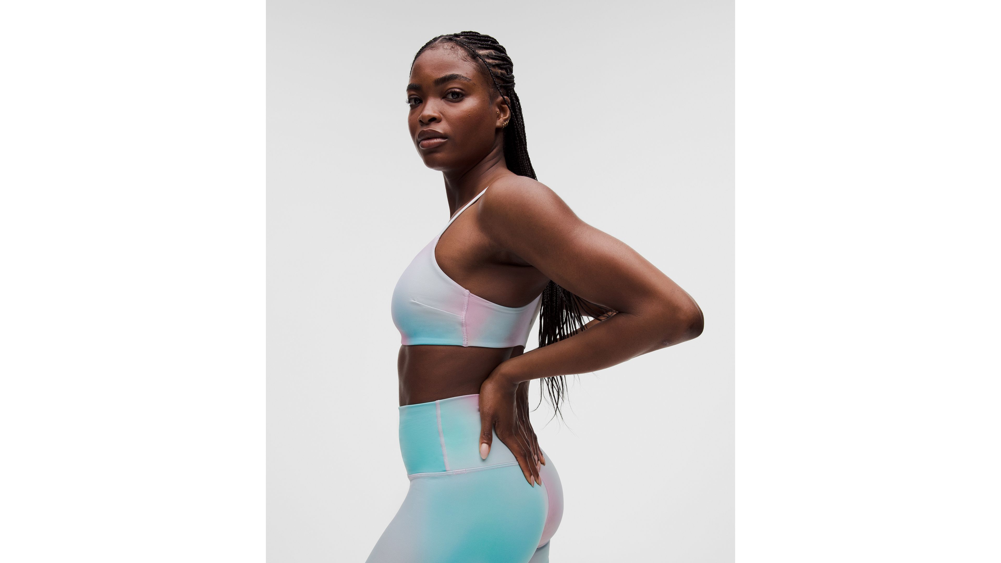 Wunder Train Strappy Racer Bra, Light Support, C/D Cup *Pride
