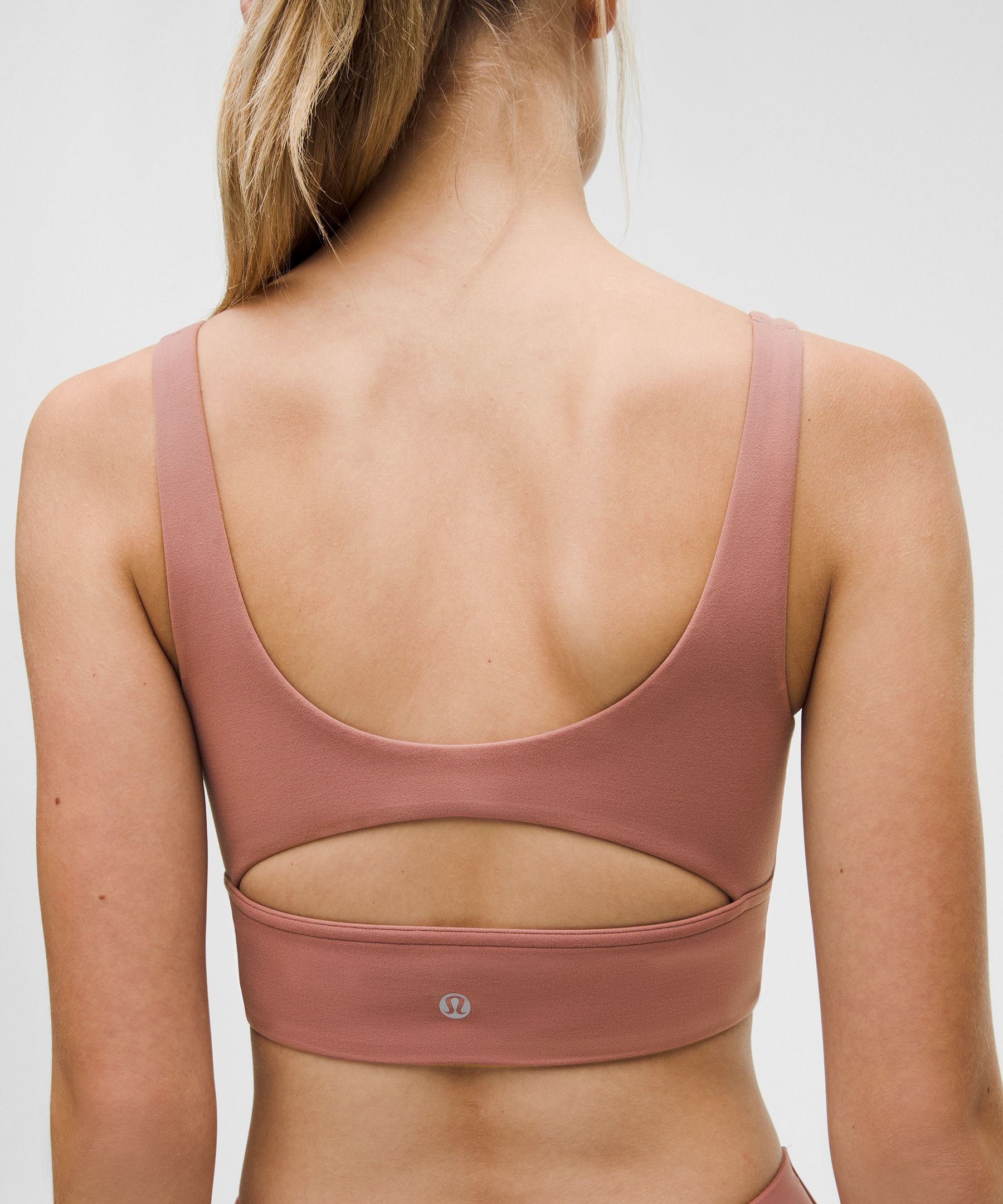 Nulu Twist-Front Scoop-Neck Bra