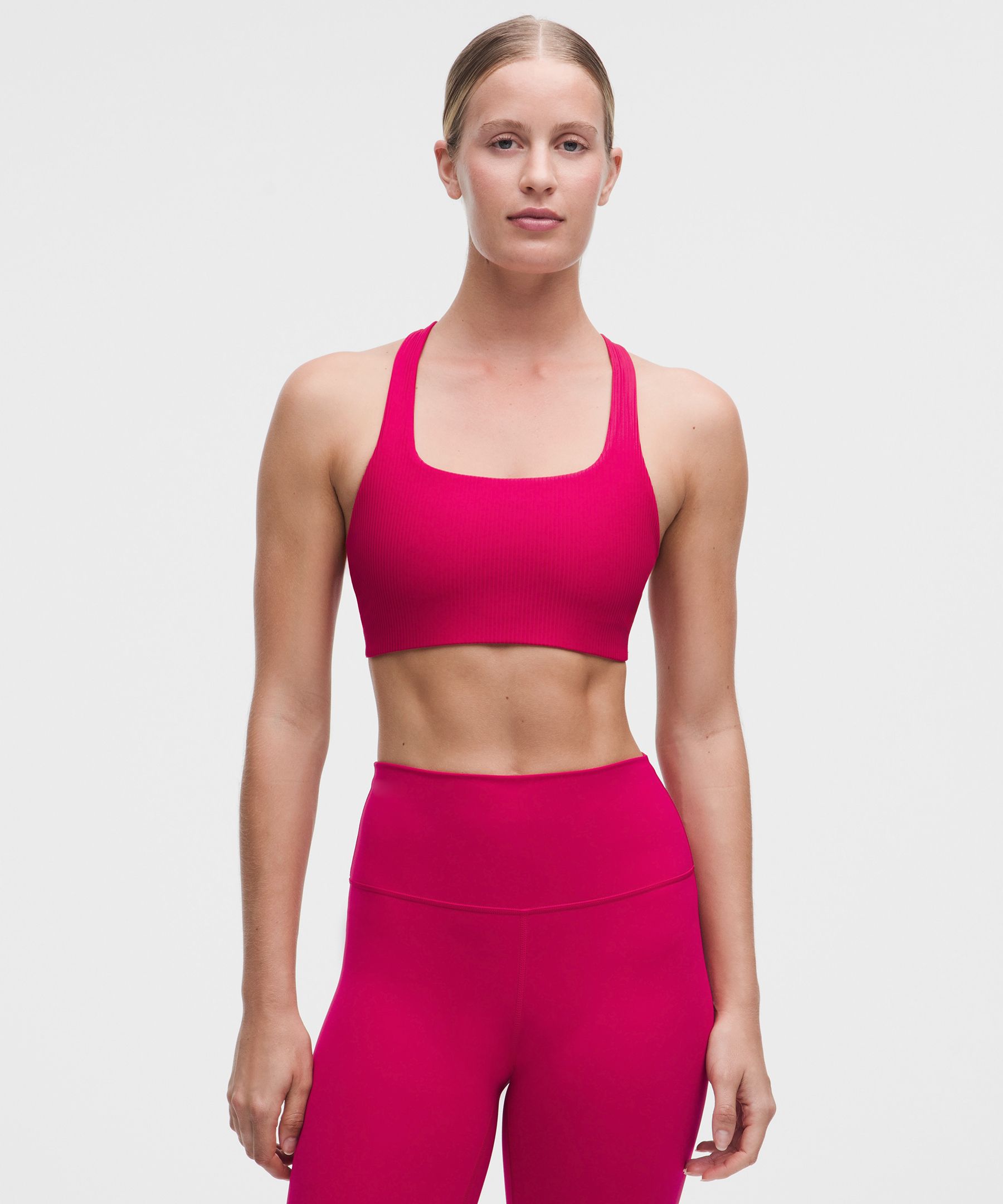 All-Time Hero Ribbed Sports Bra 