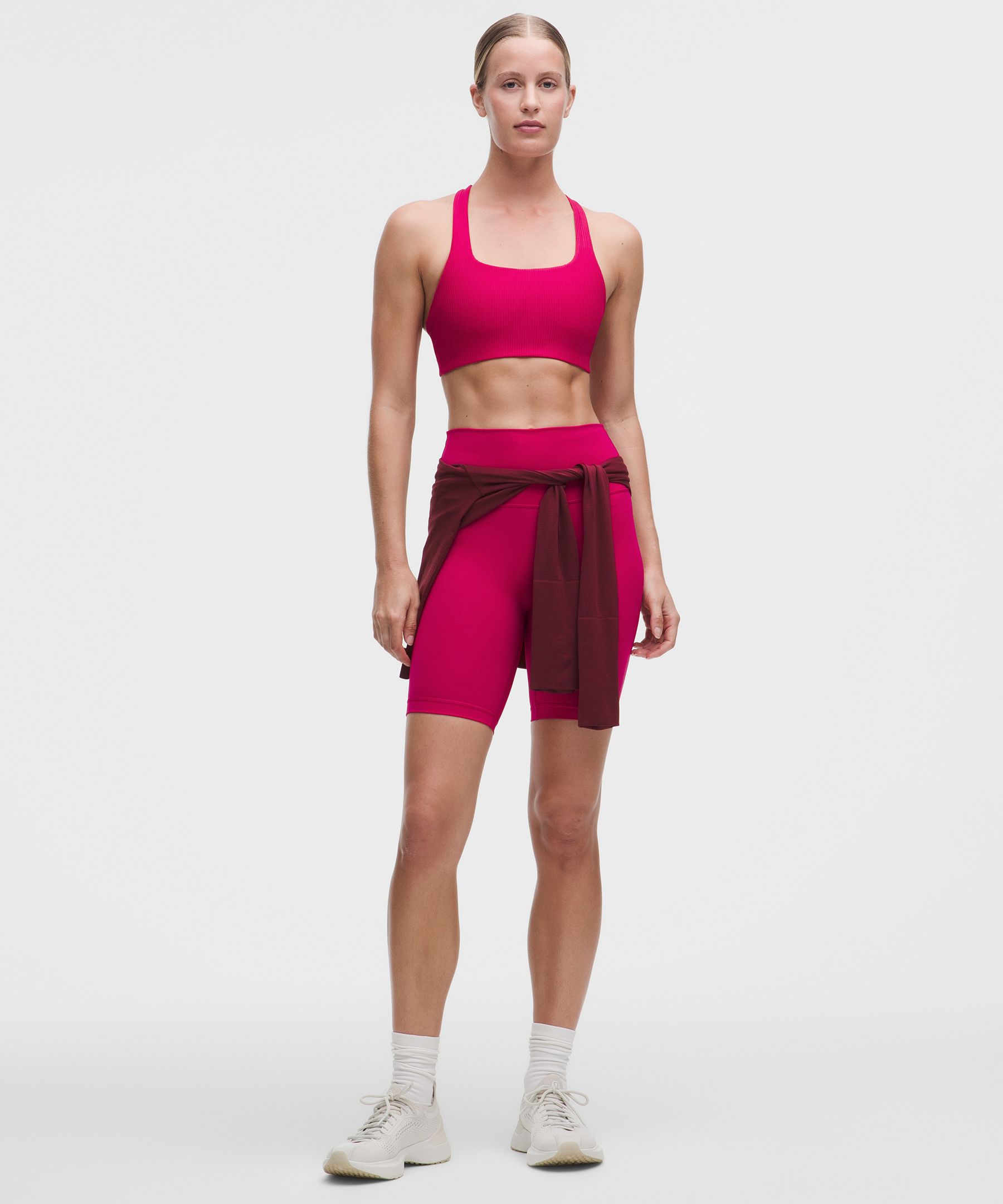 All-Time Hero Ribbed Sports Bra