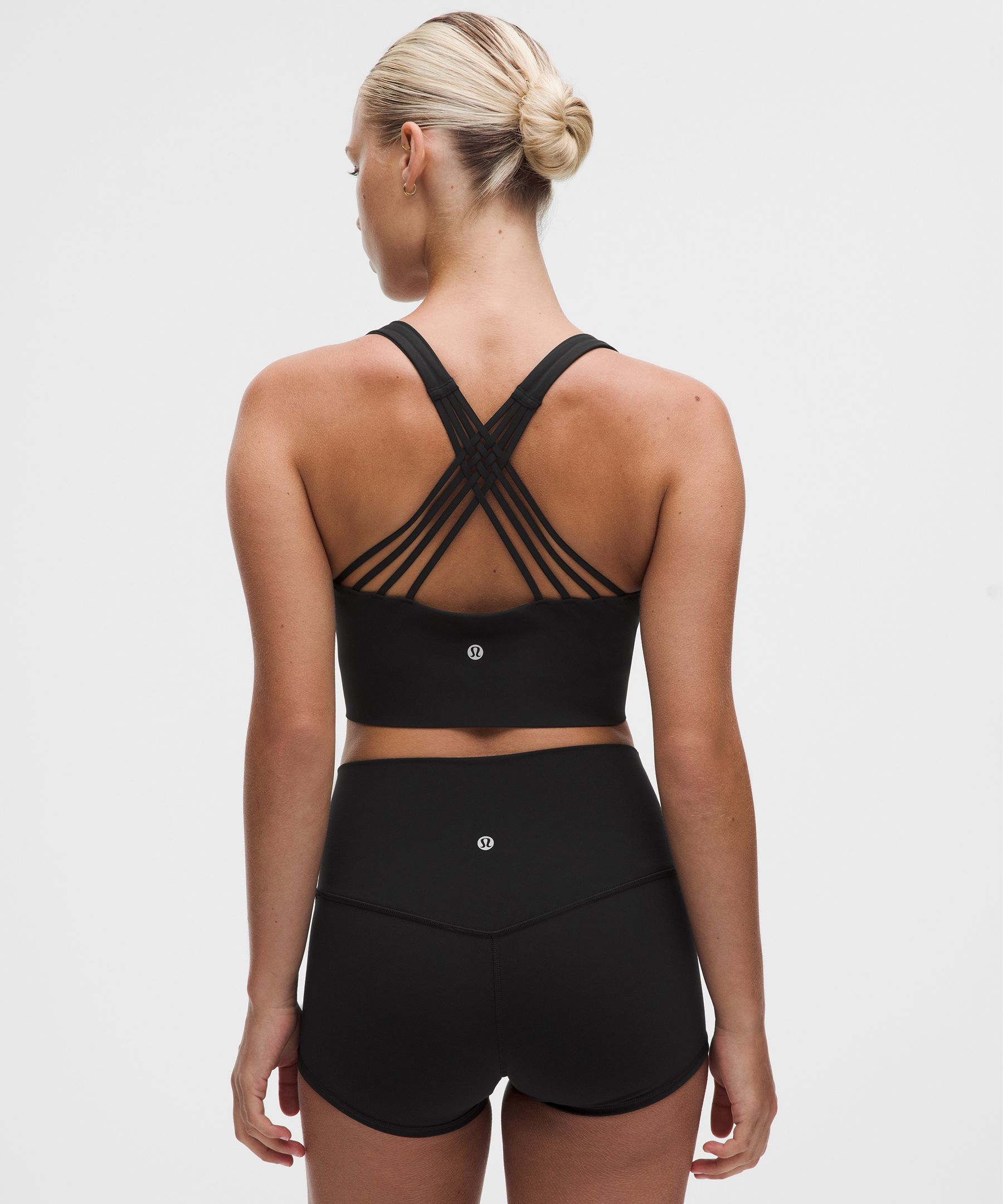 FlexyFlex Strappy Longline Yoga Bra *Light Support, D–DDD Cups