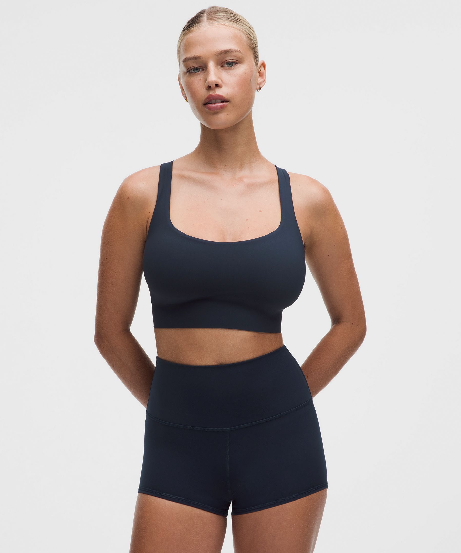 FlexyFlex Strappy Longline Yoga Bra 