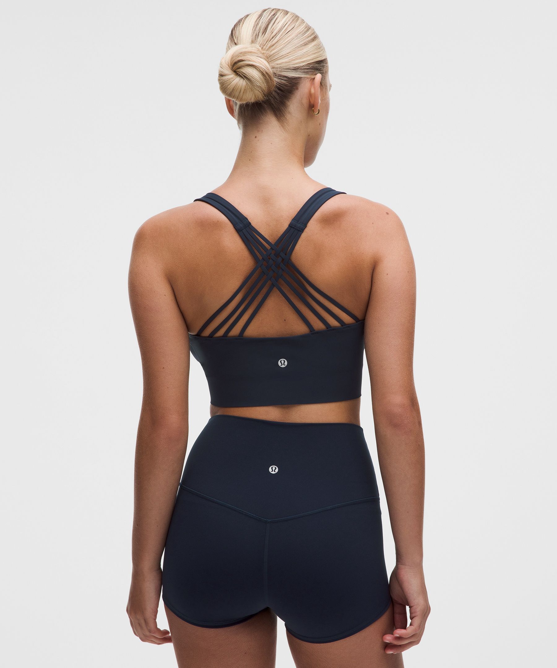 FlexyFlex Strappy Longline Yoga Bra