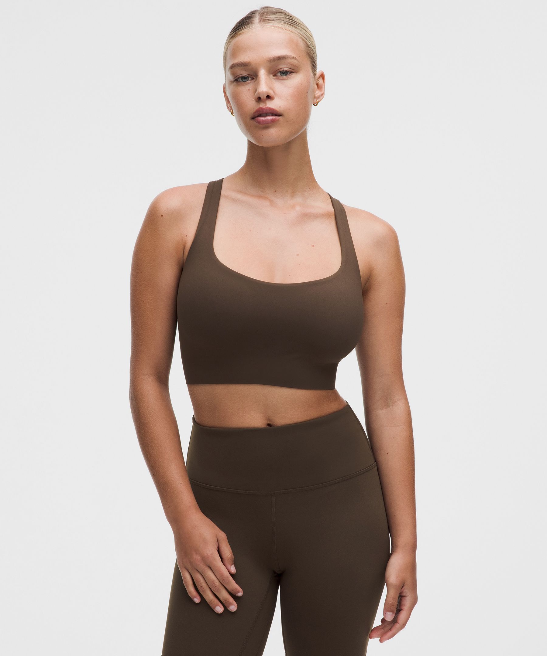 FlexyFlex Strappy Longline Yoga Bra 