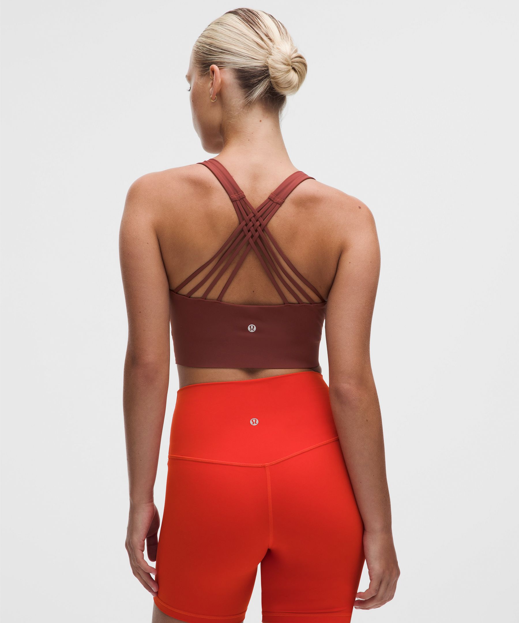 FlexyFlex Strappy Longline Yoga Bra *Light Support, D–DDD Cups