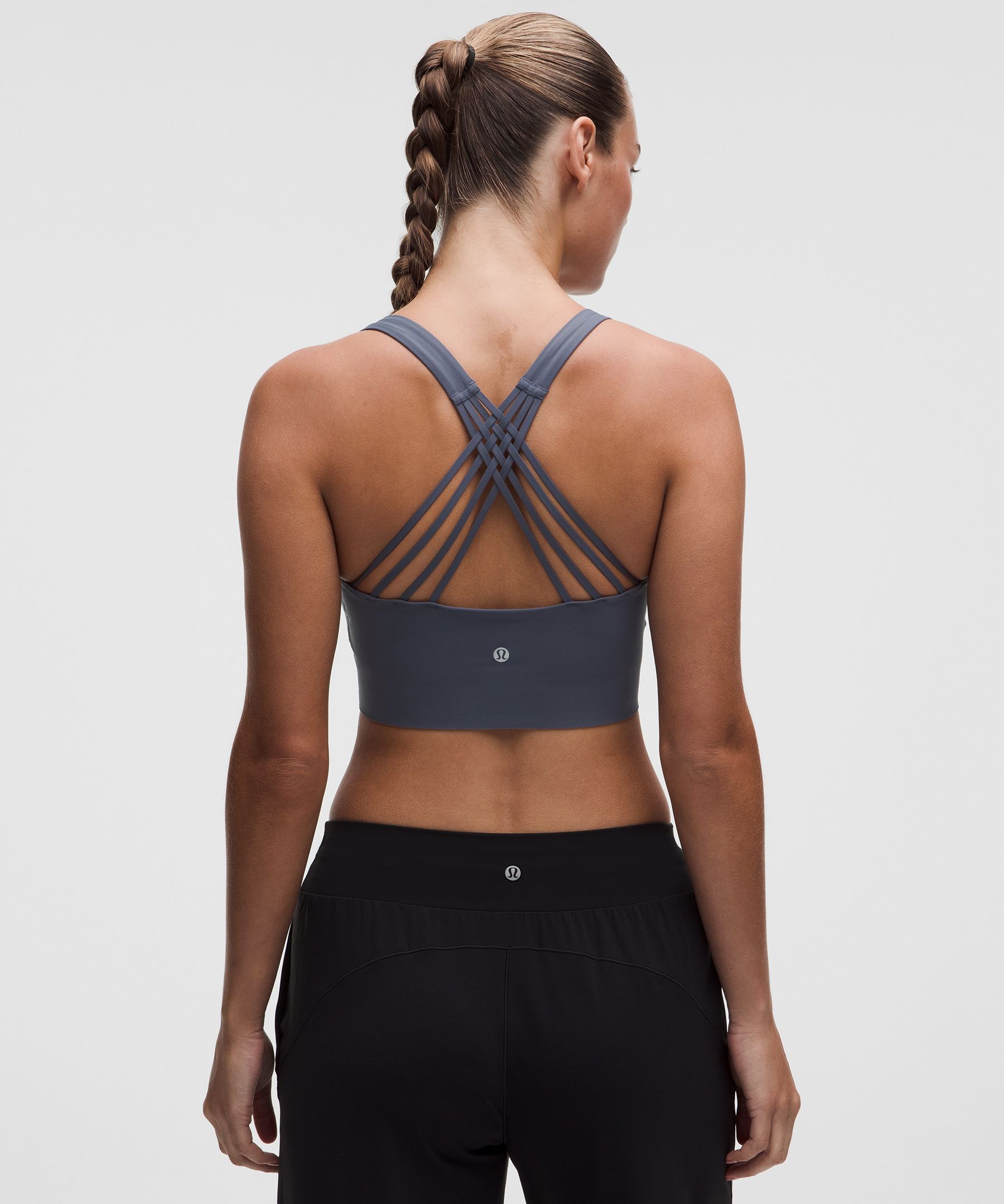 Soutien-gorge long de yoga à multiples bretelles en FlexyFlex