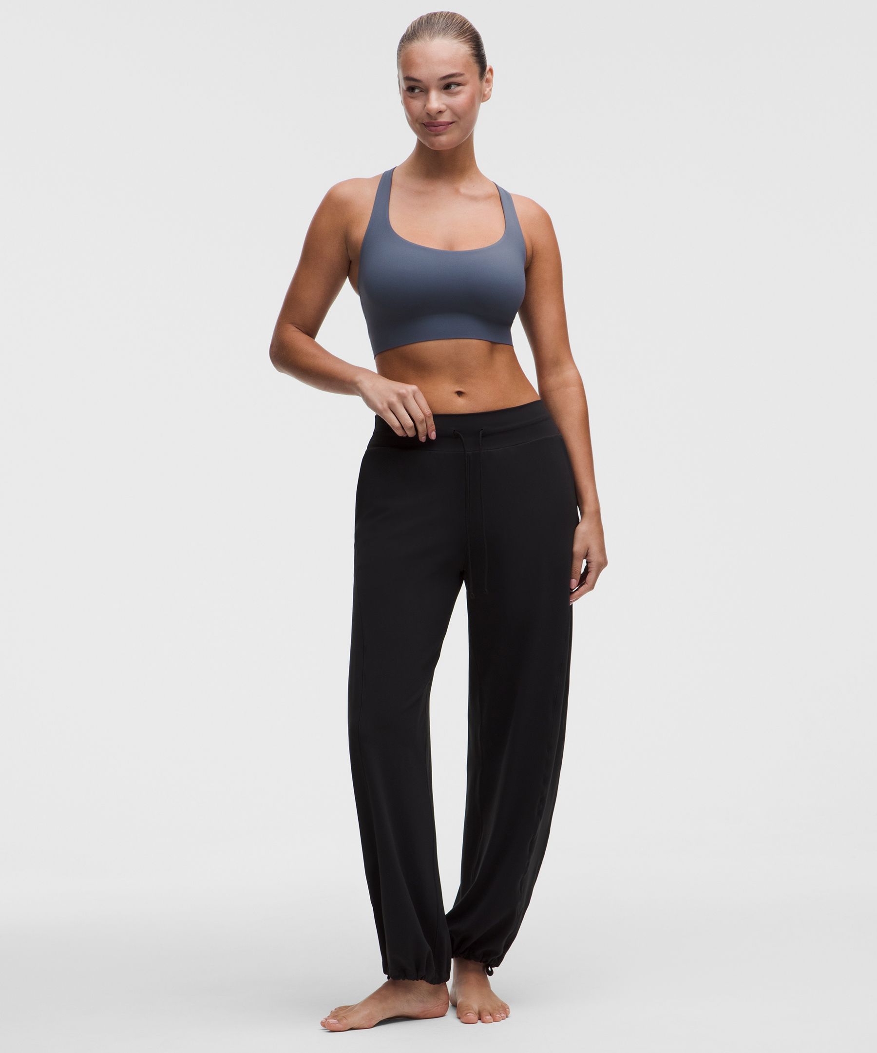 FlexyFlex Strappy Longline Yoga Bra