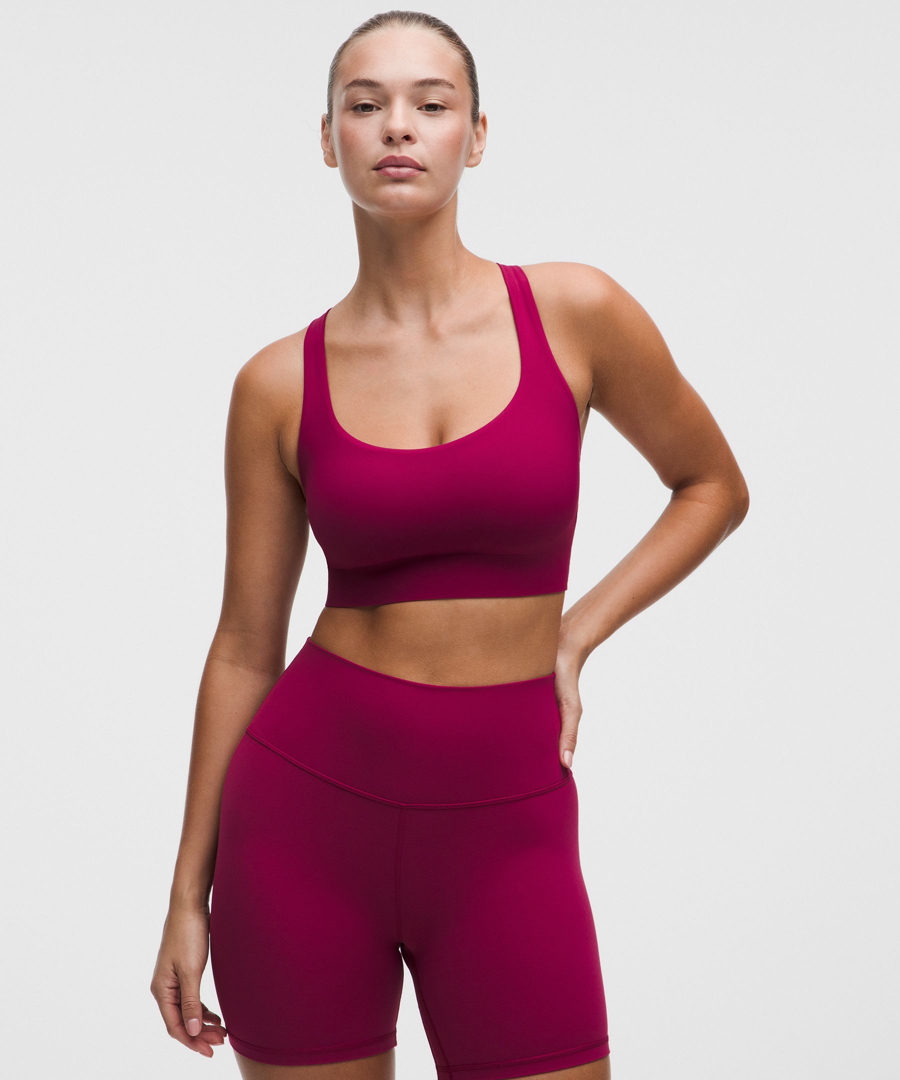 FlexyFlex Strappy Longline Yoga Bra