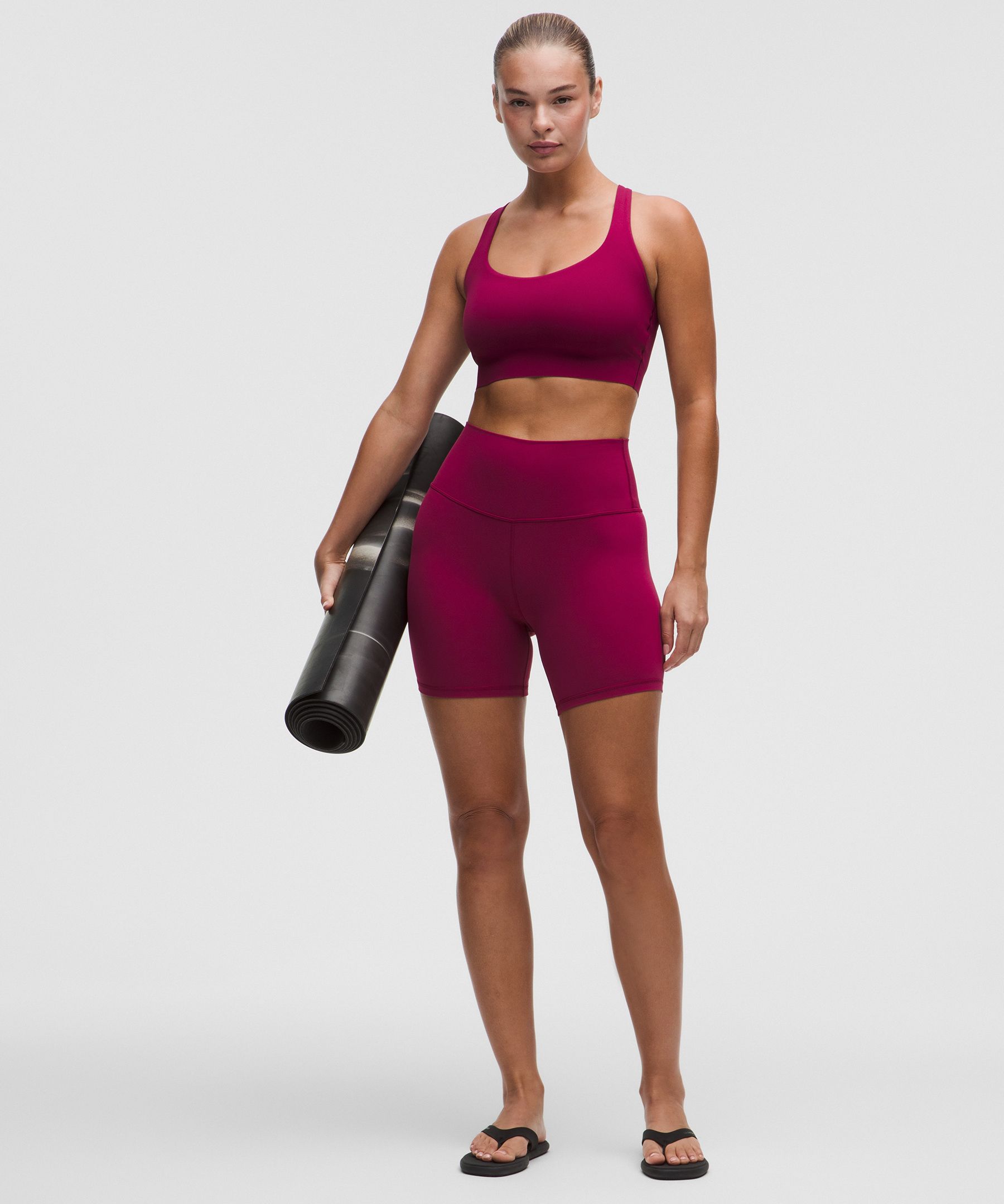 FlexyFlex Strappy Longline Yoga Bra