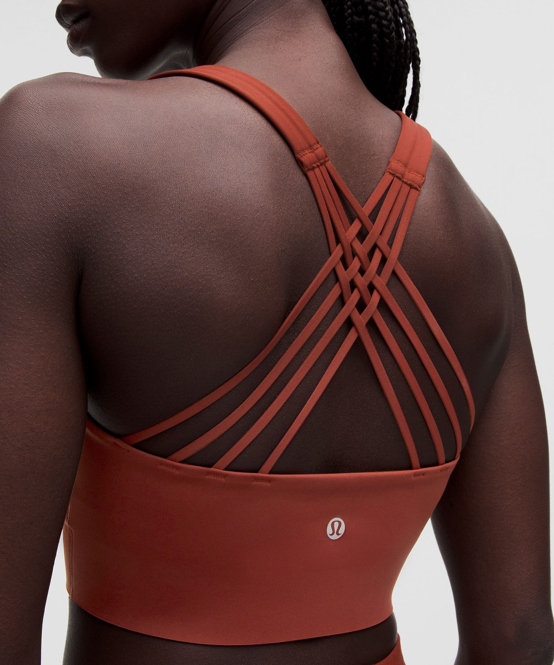 FlexyFlex Strappy Longline Yoga Bra *Light Support, A–C Cups
