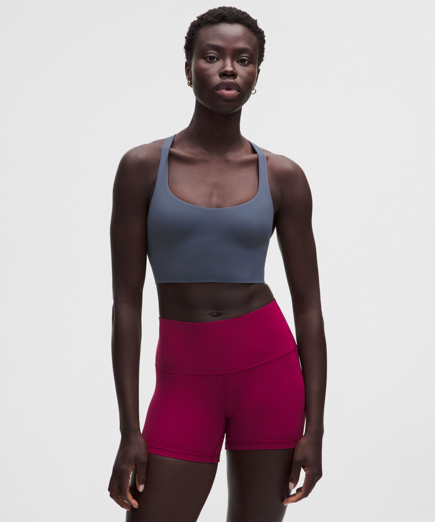 FlexyFlex Strappy Longline Yoga Bra