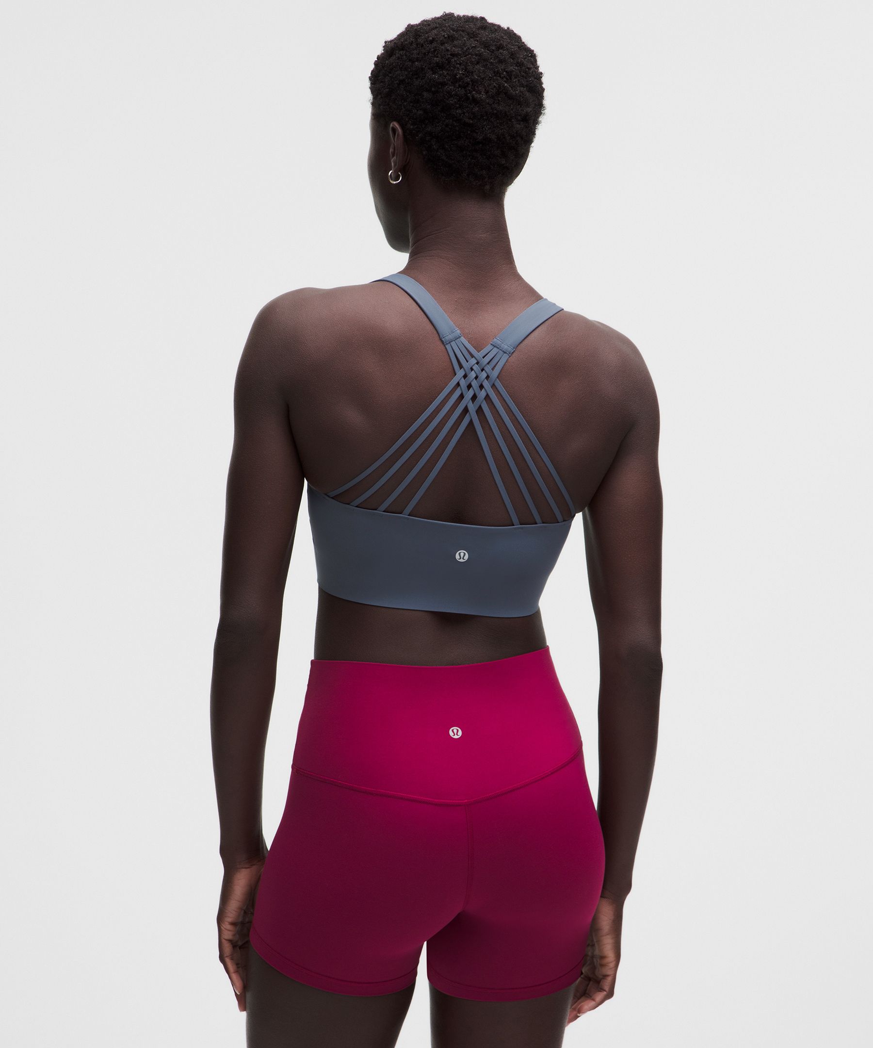 FlexyFlex Strappy Longline Yoga Bra
